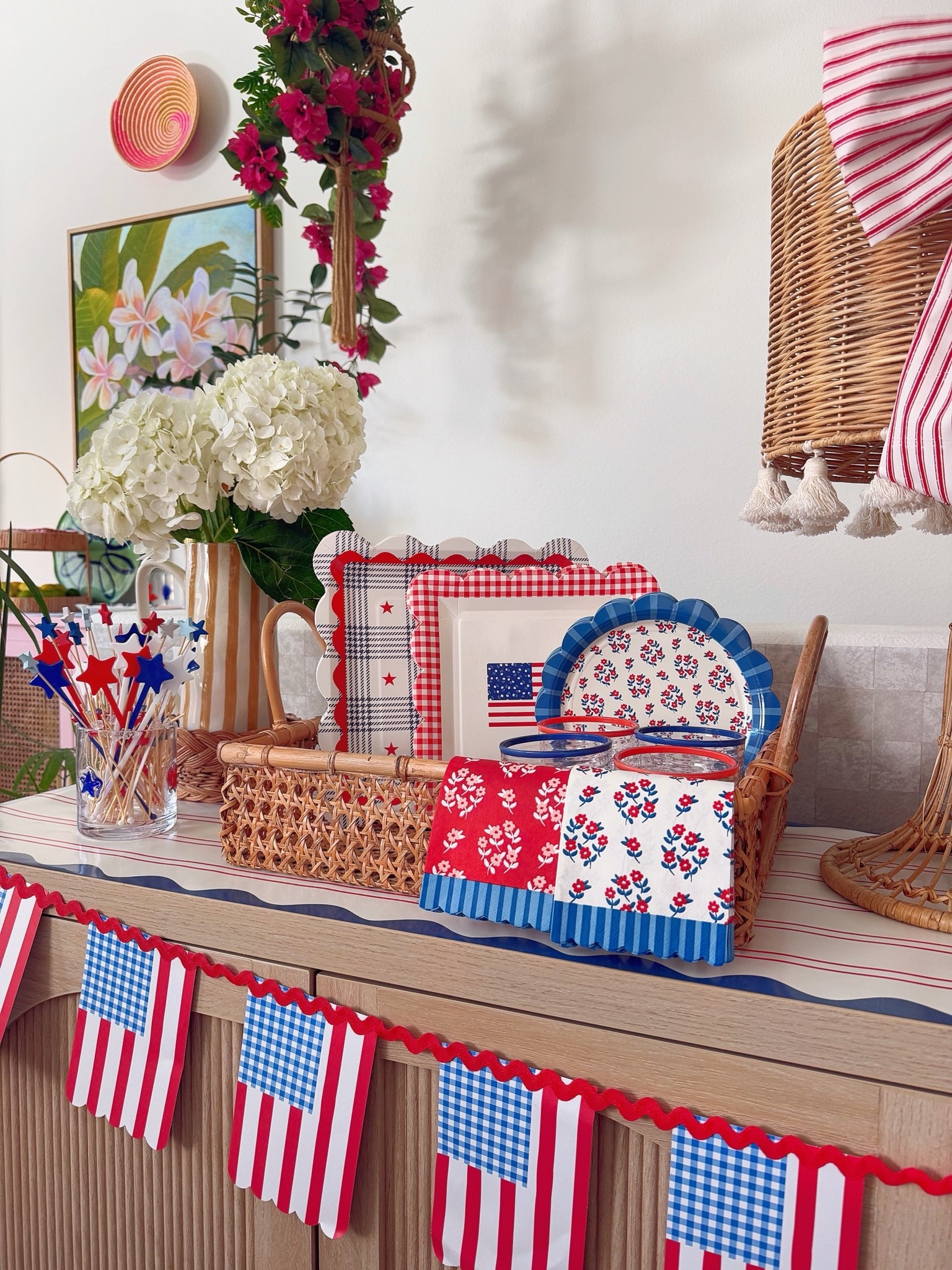 Red White & Blue Hosting Season is here

#LTKHome #LTKSeasonal