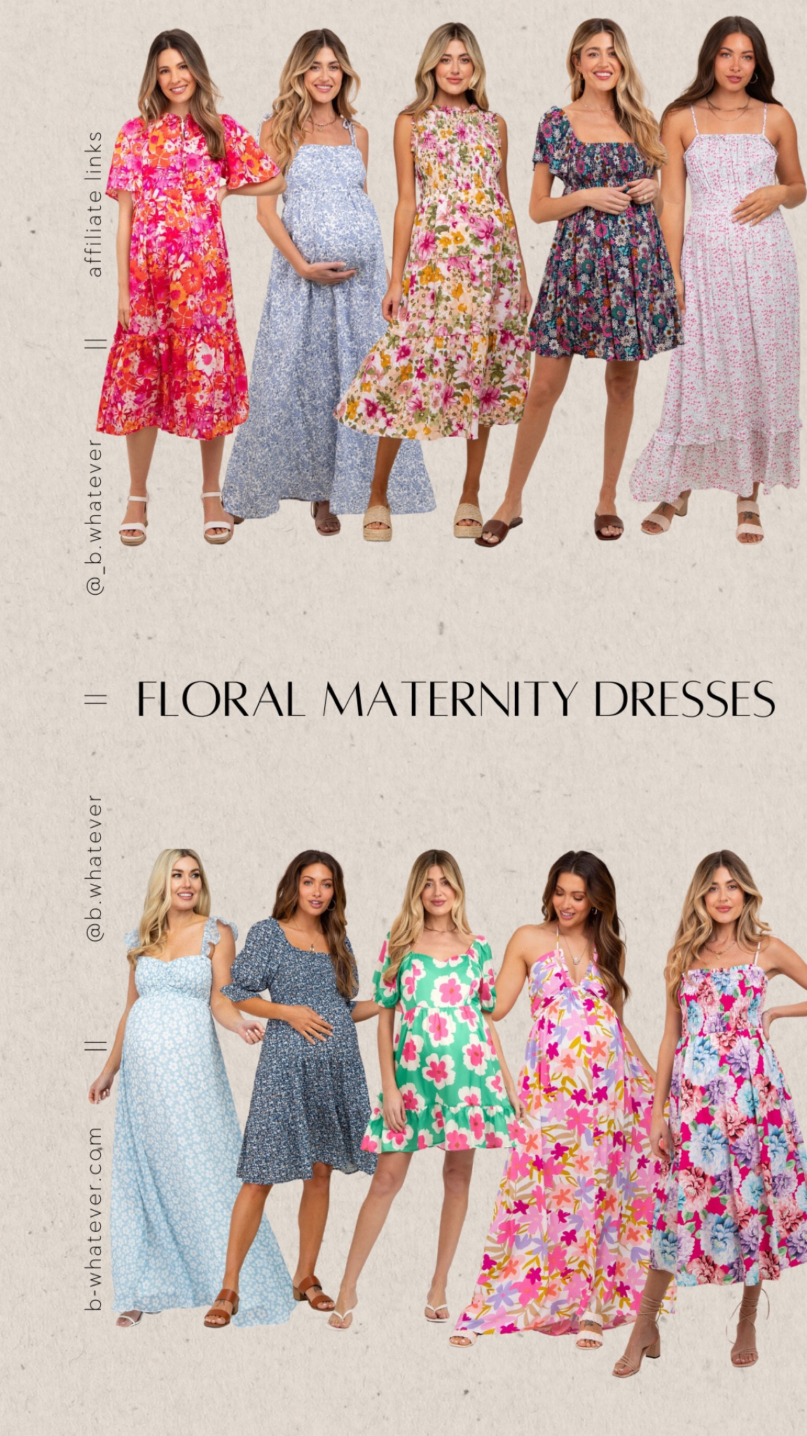 Floral maternity dresses. Perfect dresses for baby shower, bridal shower, or summer weddings! 

#LTKBump #LTKFindsUnder100 #LTKStyleTip
