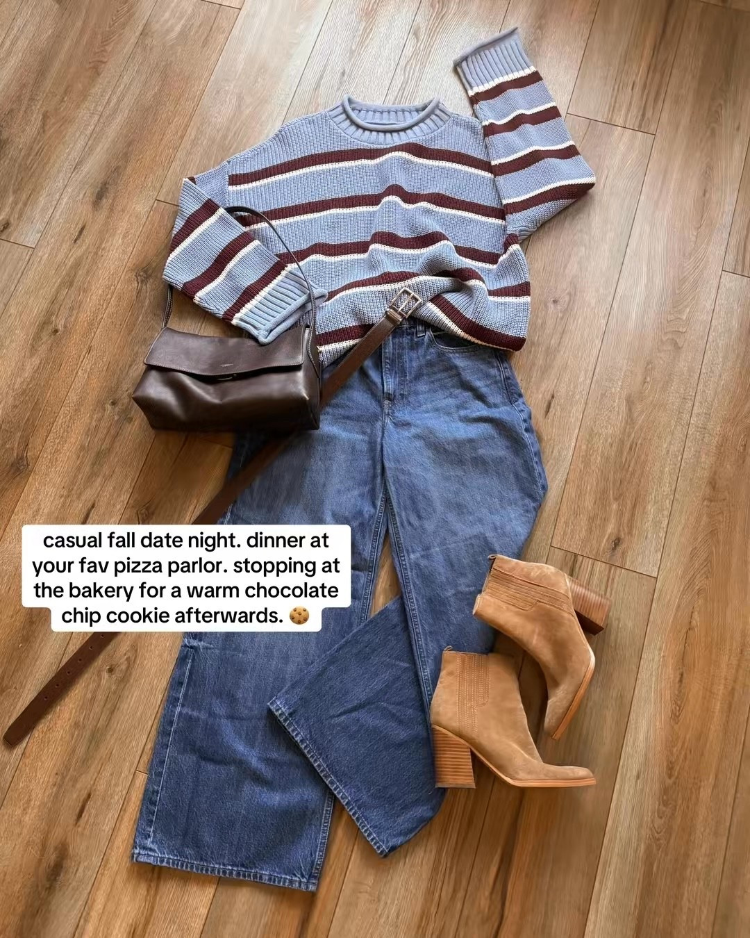 casual fall outfit. wide leg jeans.

#LTKSeasonal #LTKSaleAlert #LTKootd