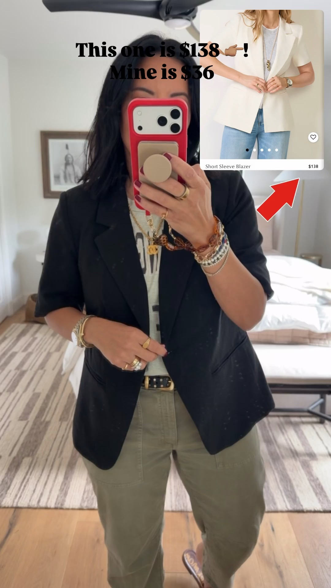 Blazer size medium, t-shirt size medium, pants size 29 (I’m a curvy size 8), shoes fit tts. 



#LTKMidsize #LTKOver40 #LTKWorkwear