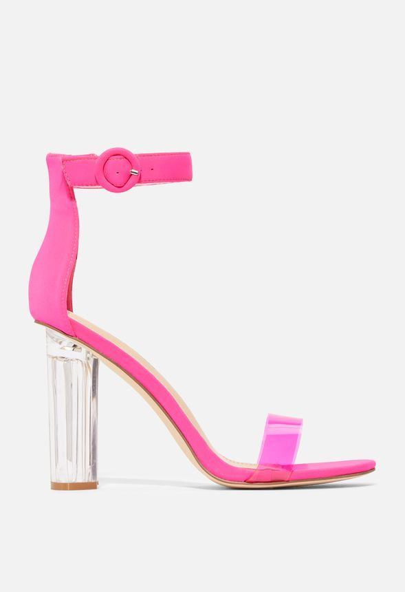 Camden Reflective Heeled Sandal | JustFab