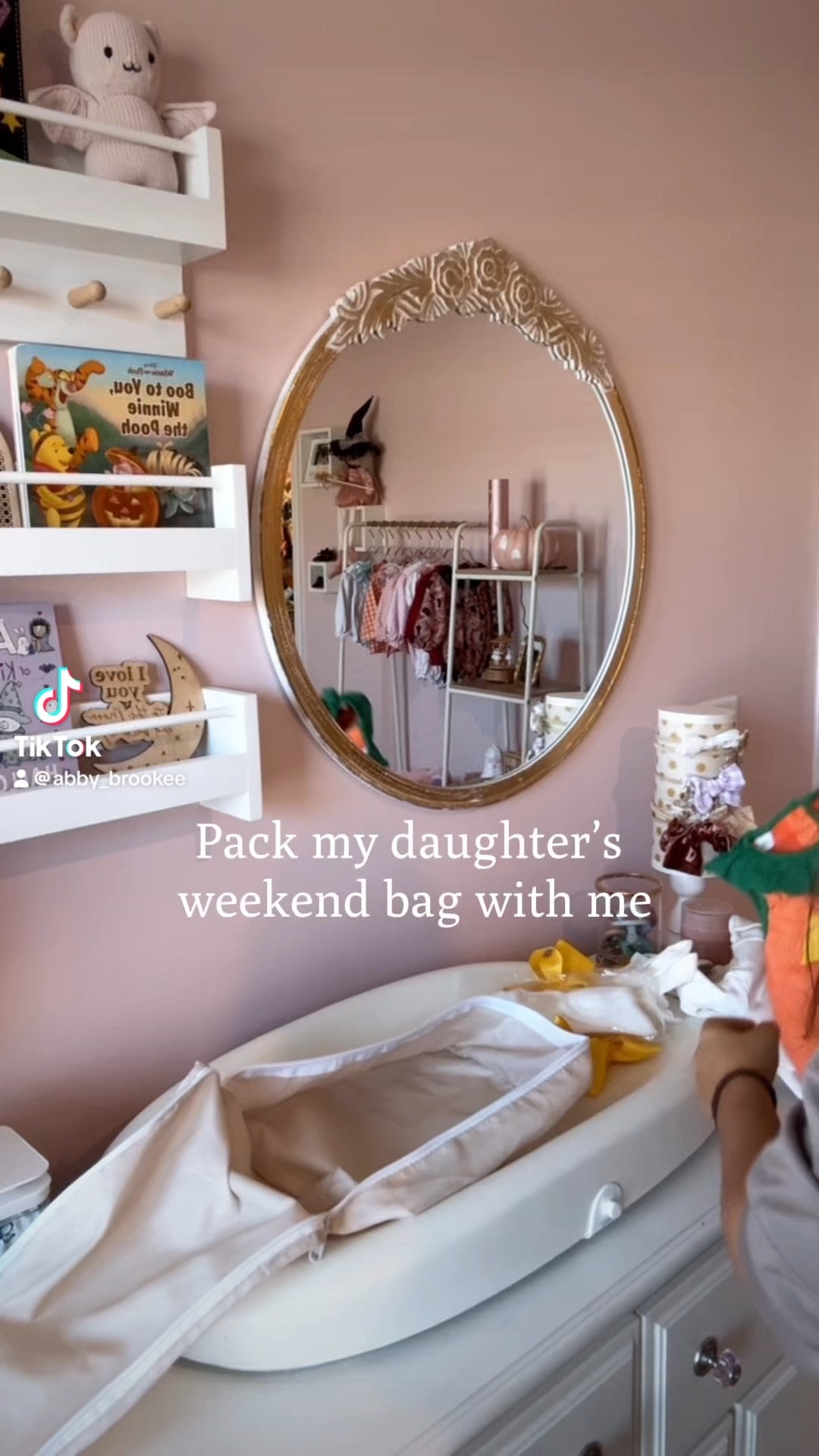 Pack my daughters weekend bag with me 🤍

#LTKTravel #LTKKids #LTKBaby