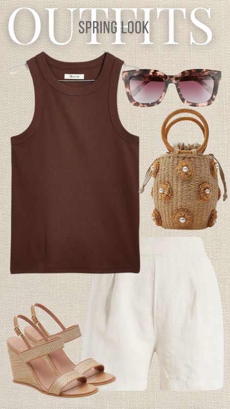 Spring outfit
Summer outfit
Shorts
Self tanner -use code haute for free applicator mitt
Tank top
Wedge sandals
Sunglasses


#LTKfindsunder100 #LTKstyletip #LTKfindsunder50