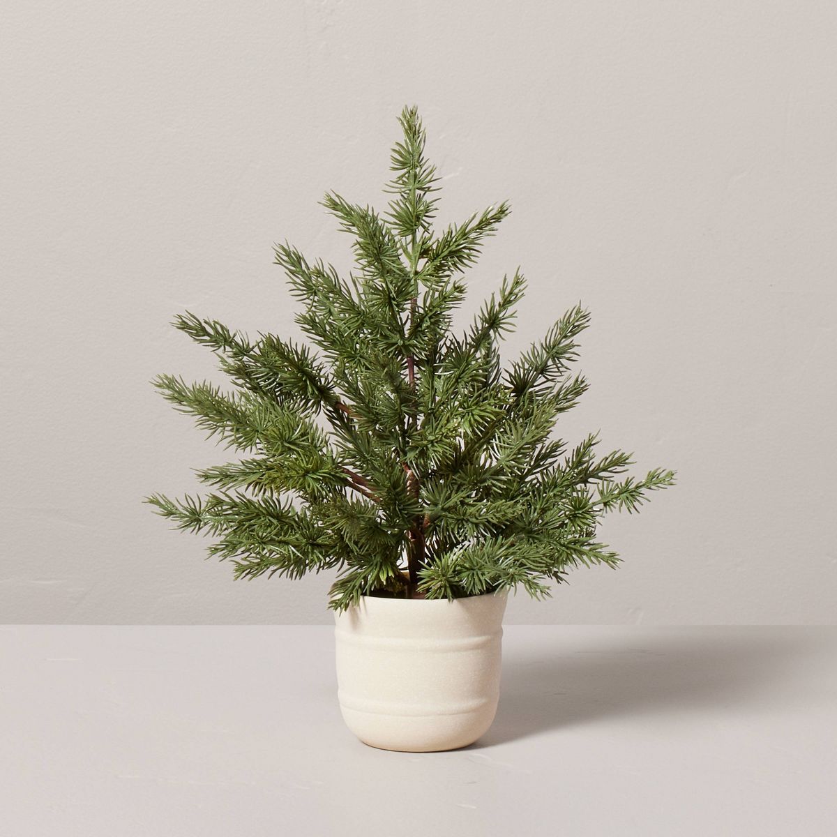 Faux Spruce Christmas Tree in Ceramic Pot - Hearth & Hand™ with Magnolia | Target