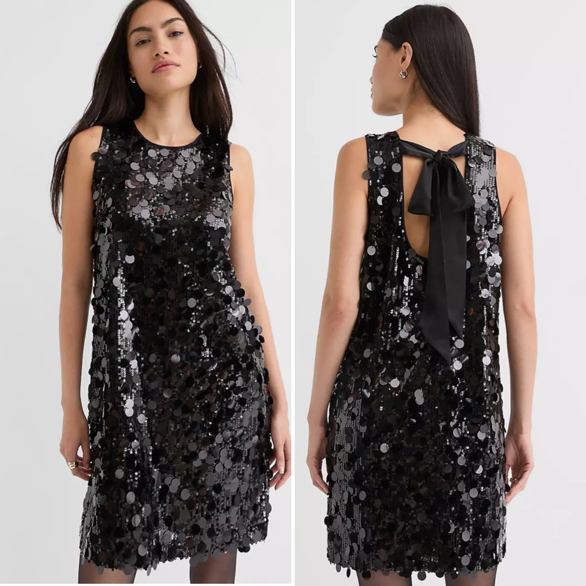 Sequin Satin Bow Back Dress On Sale!

#LTKHoliday #LTKParties #LTKSaleAlert
