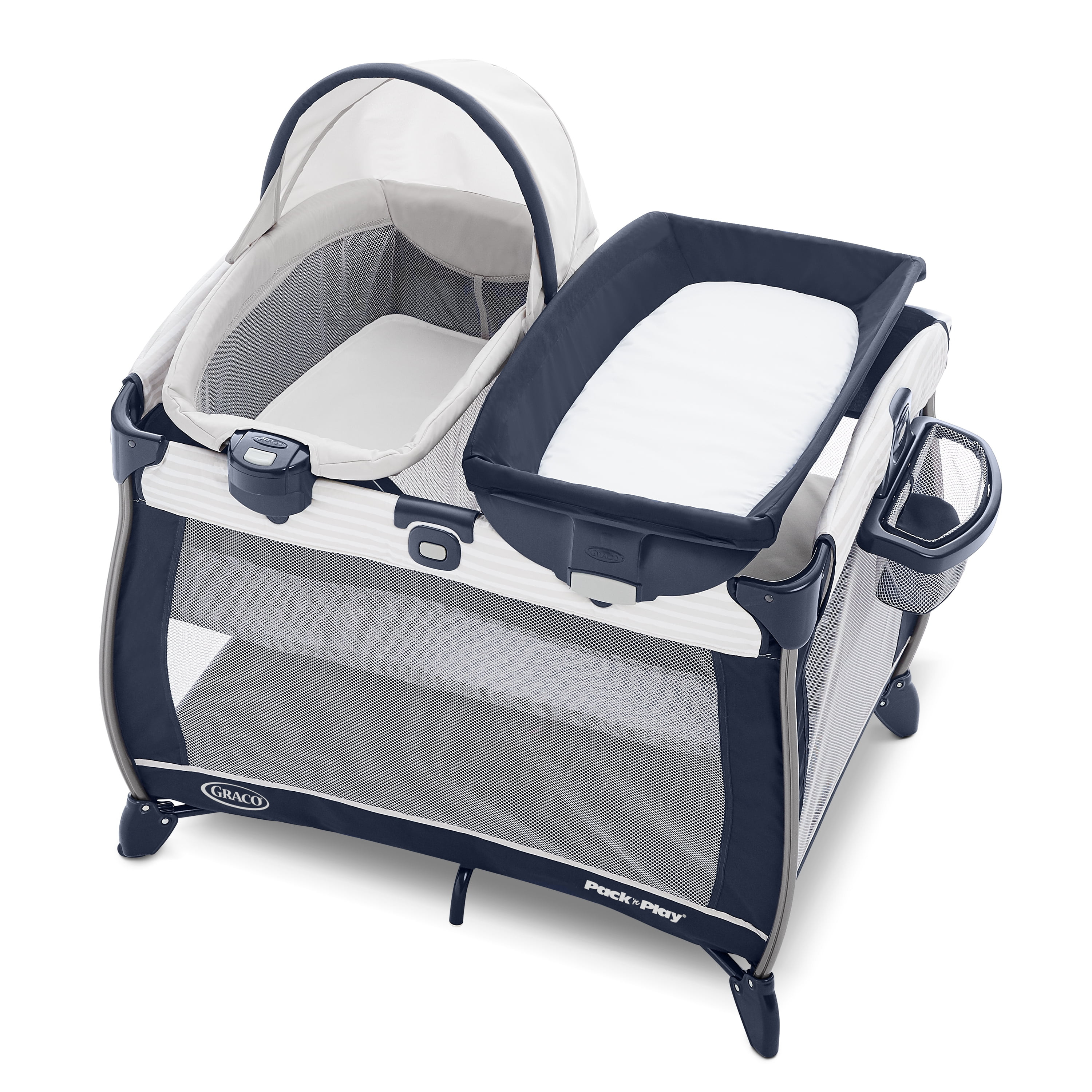 Graco Pack 'n Play Quick Connect Portable Bassinet Playard, Alex | Walmart (US)