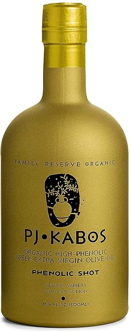 P.J. KABOS 2025/26 Fresh Harvest, Extremely High Phenolic (900+ mg/kg), USDA Organic Greek Extra ... | Amazon (US)