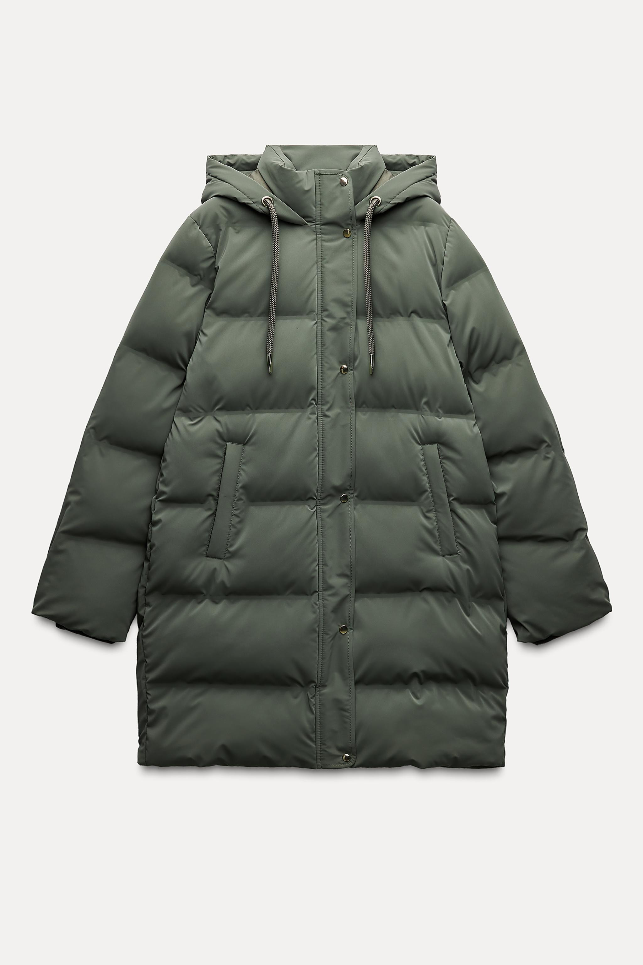 PADDED HOODED WINDPROOF ANORAK | Zara UK