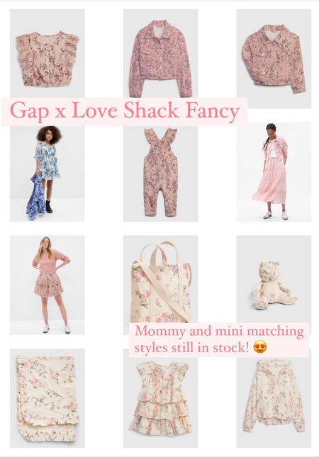 Gap x Love Shack Fancy

Still in stock styles!

Back to school mommy and mini matching 

#LTKkids #LTKfamily #LTKBacktoSchool
