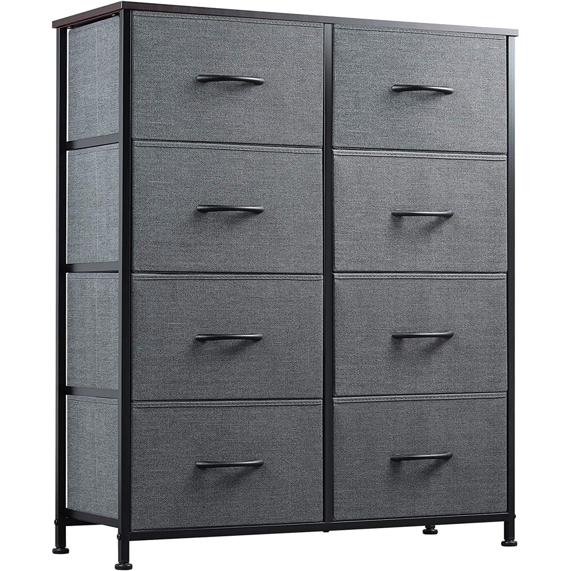 WLIVE Dresser with 8 Drawers, Fabric Storage Tower, Organizer Unit for Bedroom, Living Room | Walmart (US)