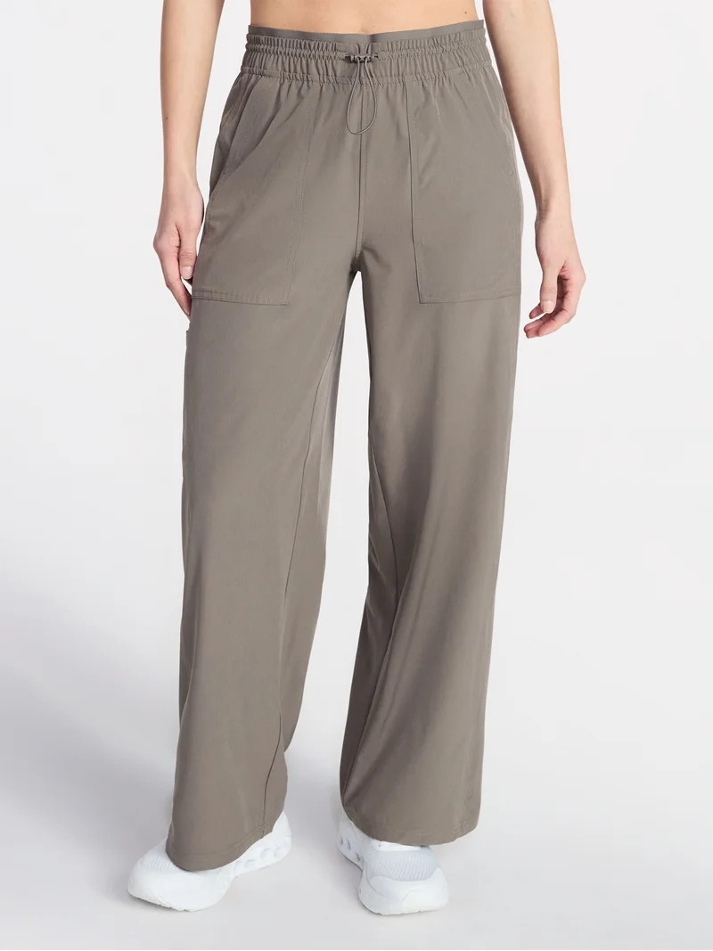Avia Women's FeatherStretch Woven Wide Leg Pants, Sizes XS-XXXL | Walmart (US)