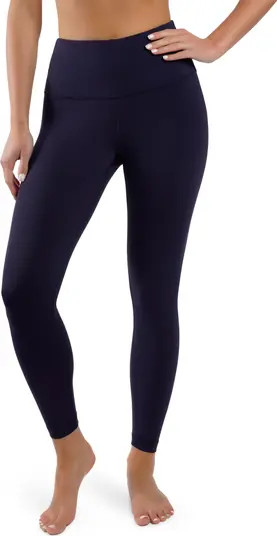 90 DEGREE BY REFLEX Interlink High Waist Ankle Leggings | Nordstromrack | Nordstrom Rack