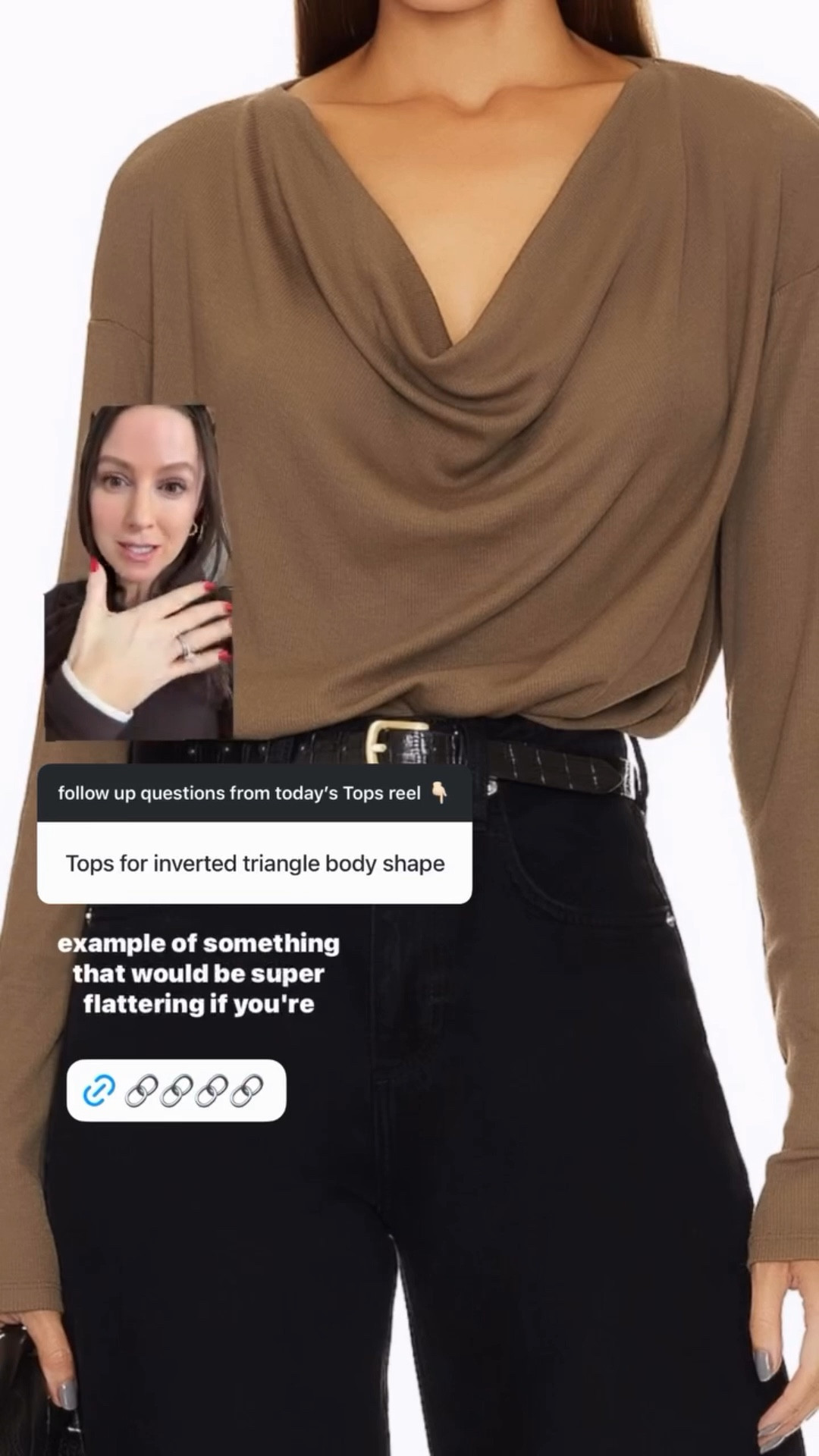 Tops for inverted triangles 