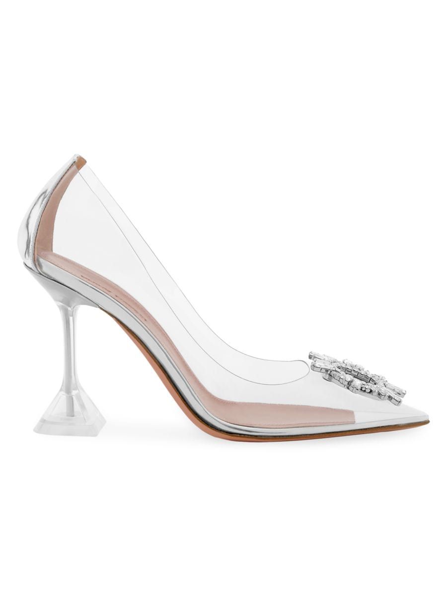 Begum 95MM Transparent PVC Pumps | Saks Fifth Avenue