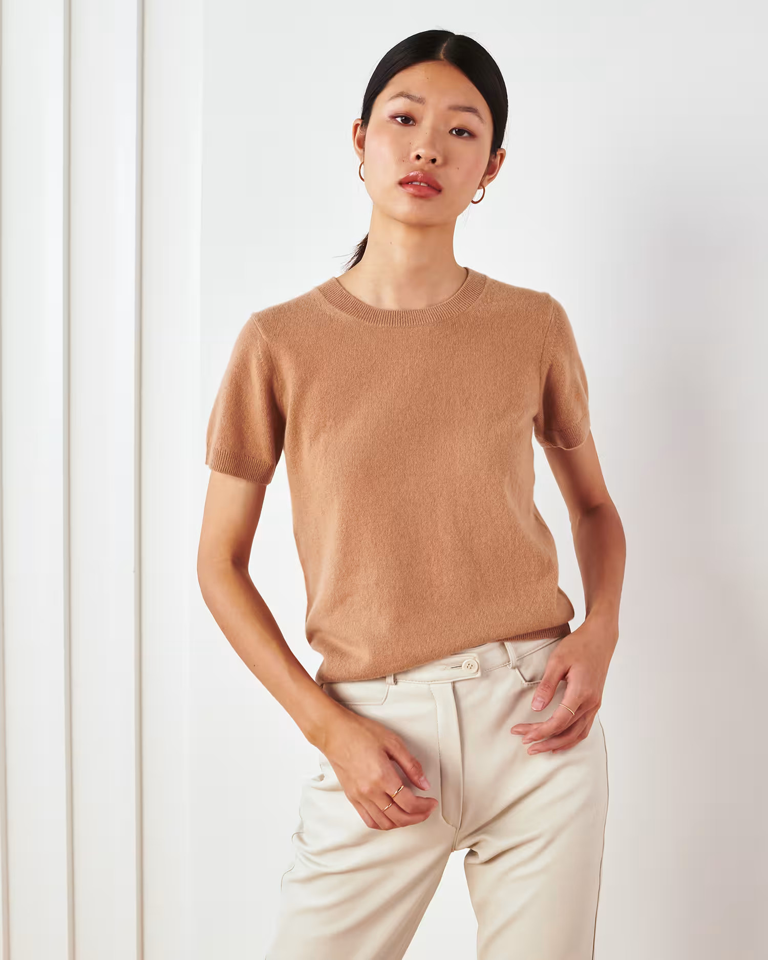 Mongolian Cashmere Tee | Quince