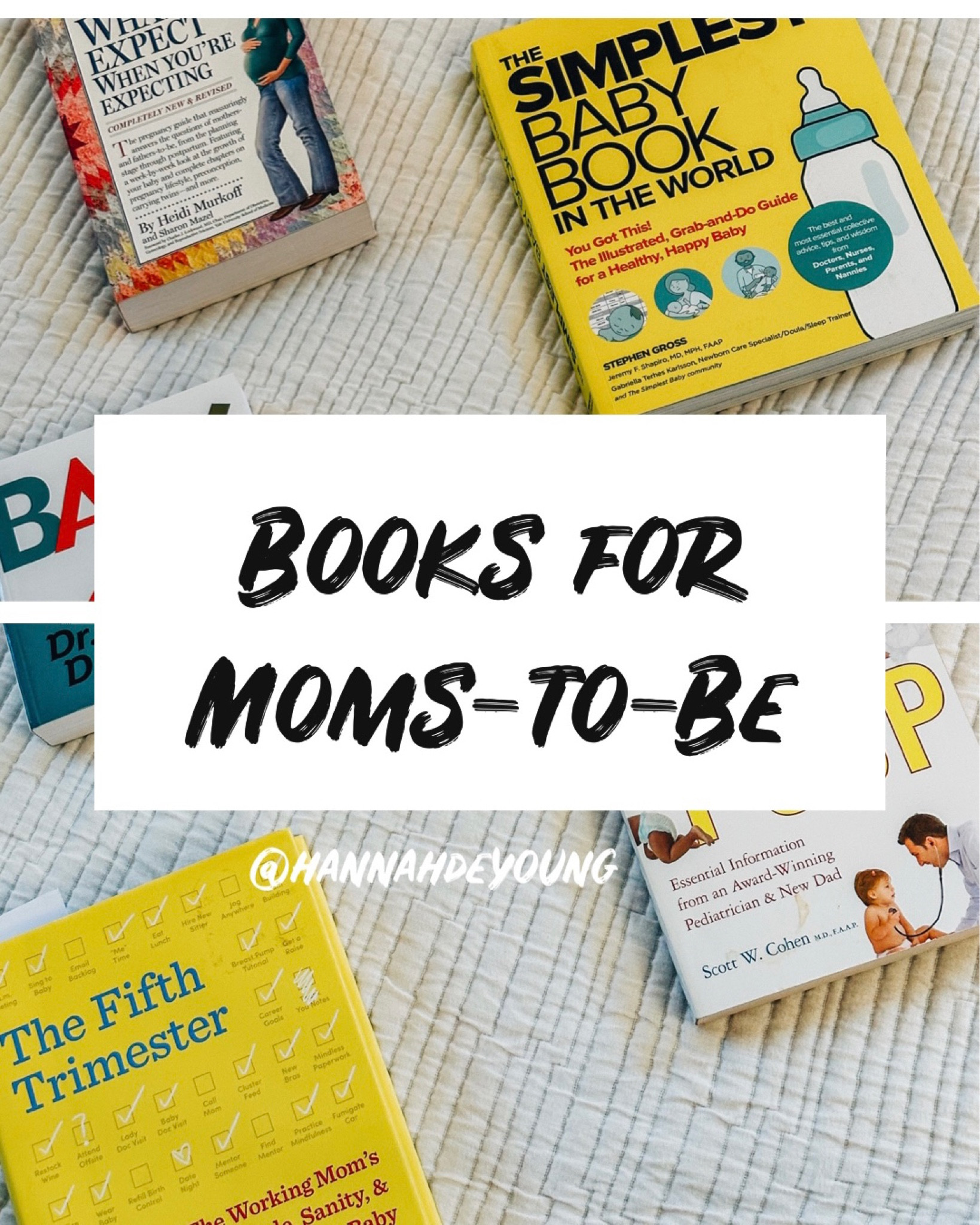 A few favorite books for moms-to-be! Pregnancy and motherhood are crazy journeys, and this doesn’t even scratch the surface but you need to start somewhere. Gift ideas for your newly pregnant friends, or yourself!

#LTKbaby #LTKbump #LTKGiftGuide