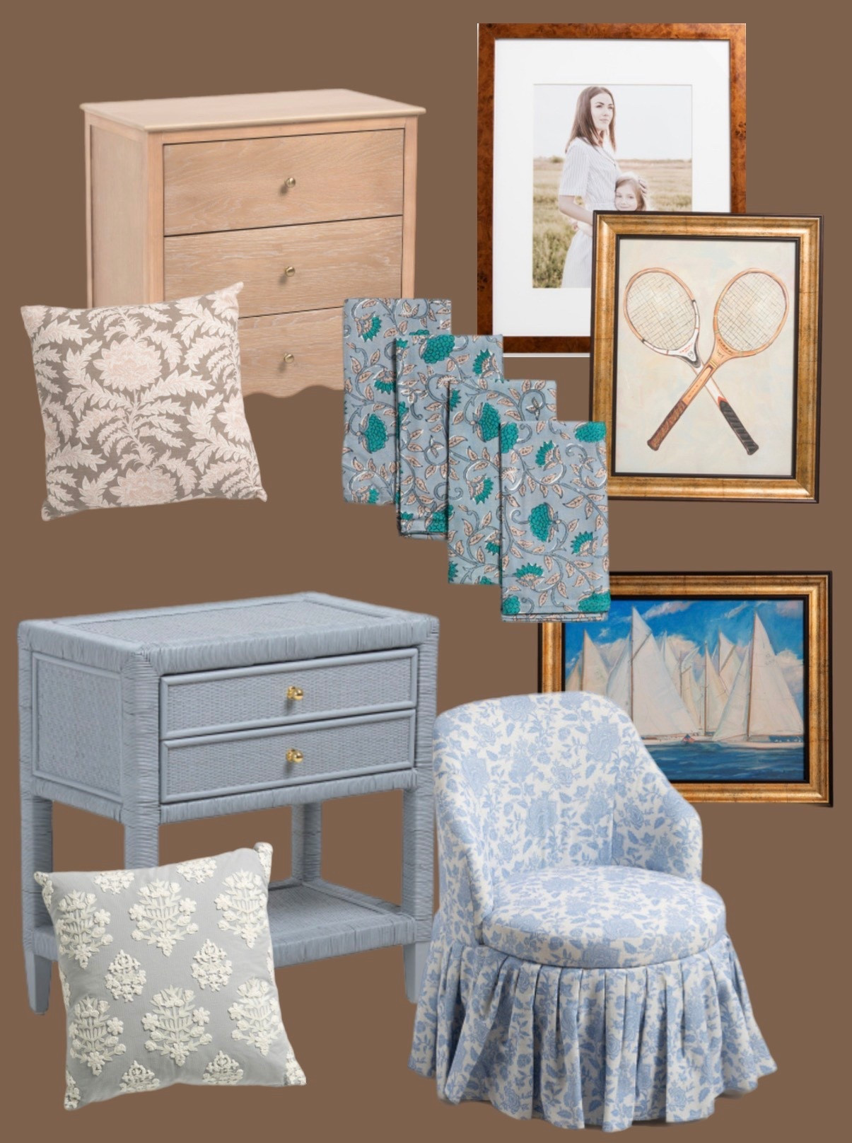 Timeless and coastal home decor 