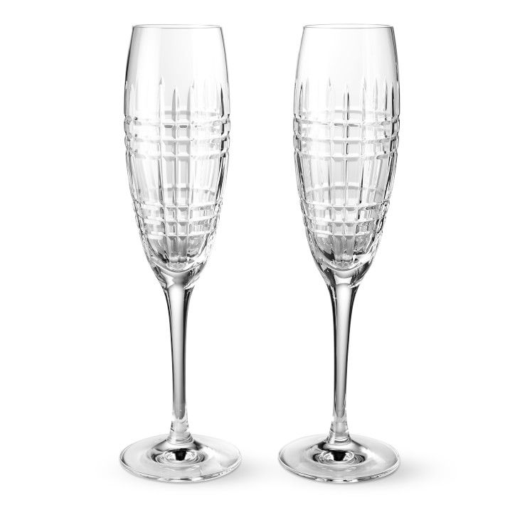 Maclean Champagne Flutes, Set of 2 | Williams-Sonoma