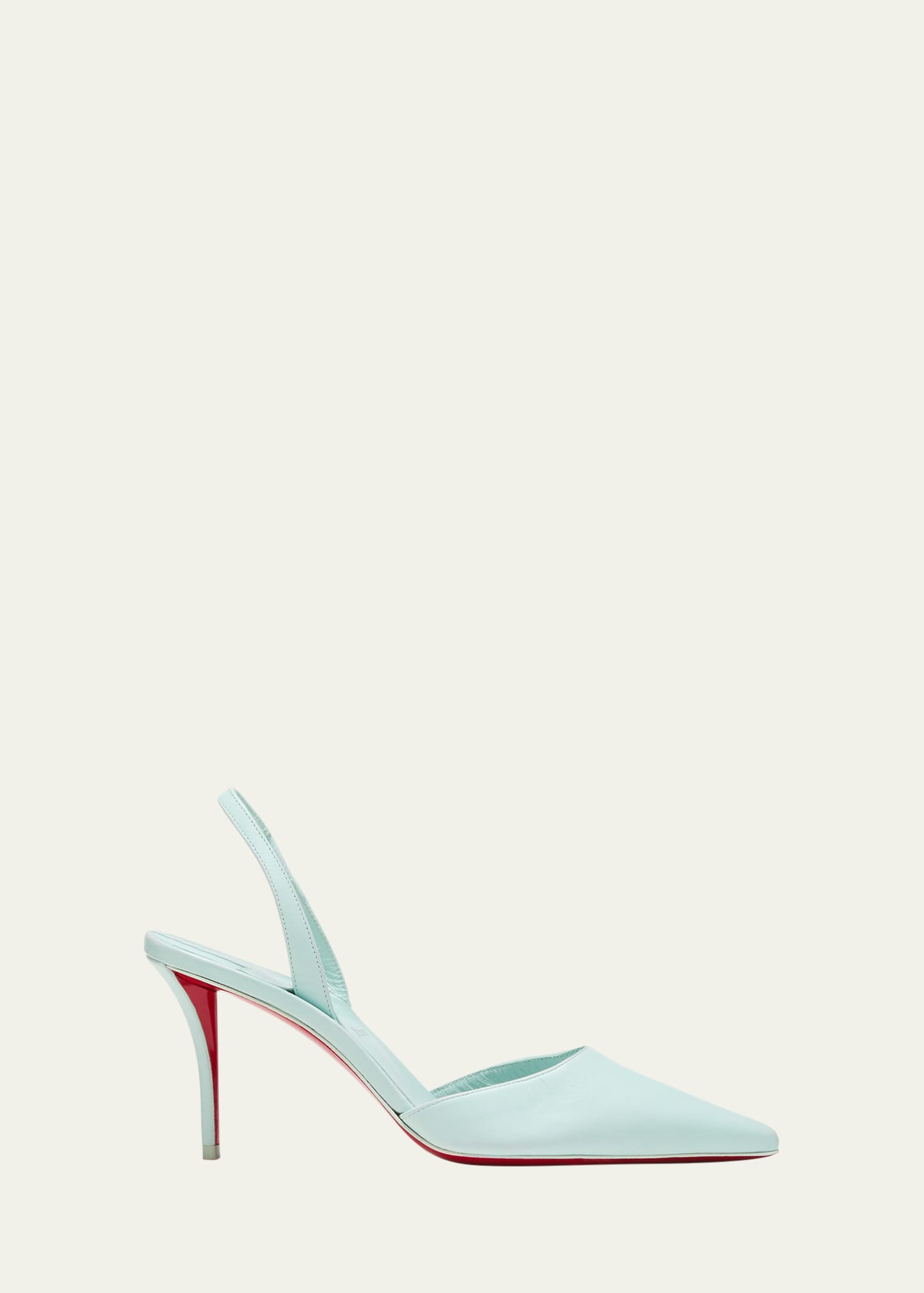 Christian Louboutin Apostropha Leather Slingback Red Sole Pumps | Bergdorf Goodman