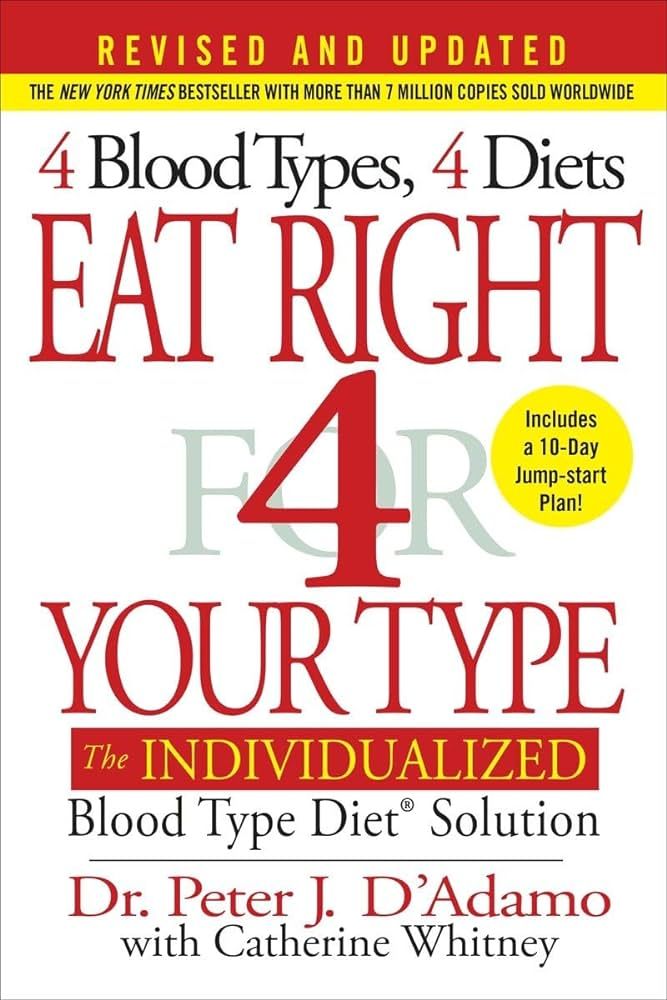 Eat Right 4 Your Type (Revised and Updated): The Individualized Blood Type Diet® Solution | Amazon (US)
