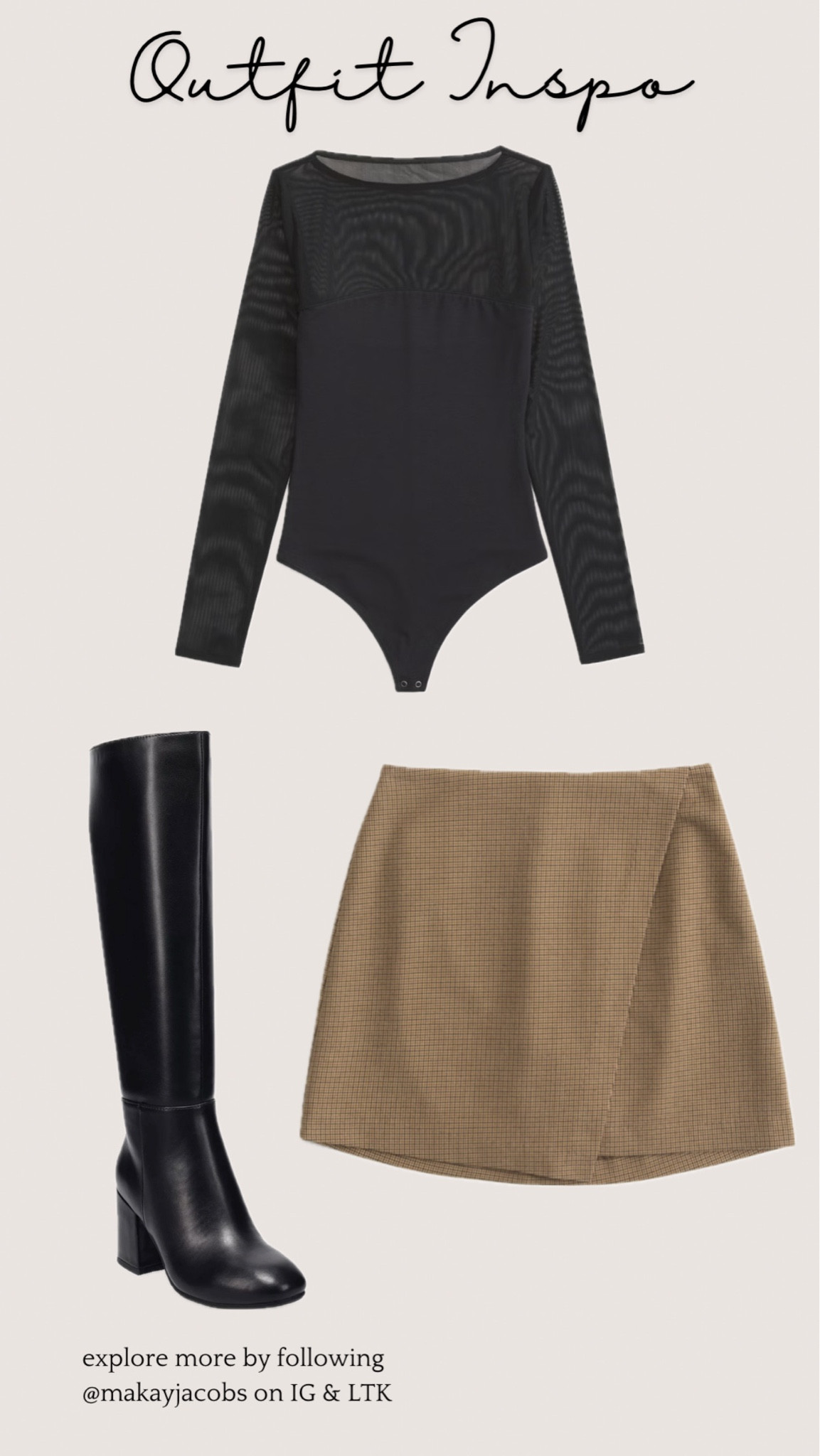 Whole outfit on sale for Cyber Monday! 

Trending | Outfits | Outfit Inspo | Winter | Neutrals | Holiday Party | Christmas Outfit | Family Pictures Outfit | Skort | Bodysuits | Knee High Boots | Leather | #LTKSaleAlert

#LTKU #LTKSeasonal #LTKCyberWeek

#LTKHoliday #LTKFindsUnder100 #LTKStyleTip

#LTKBeauty