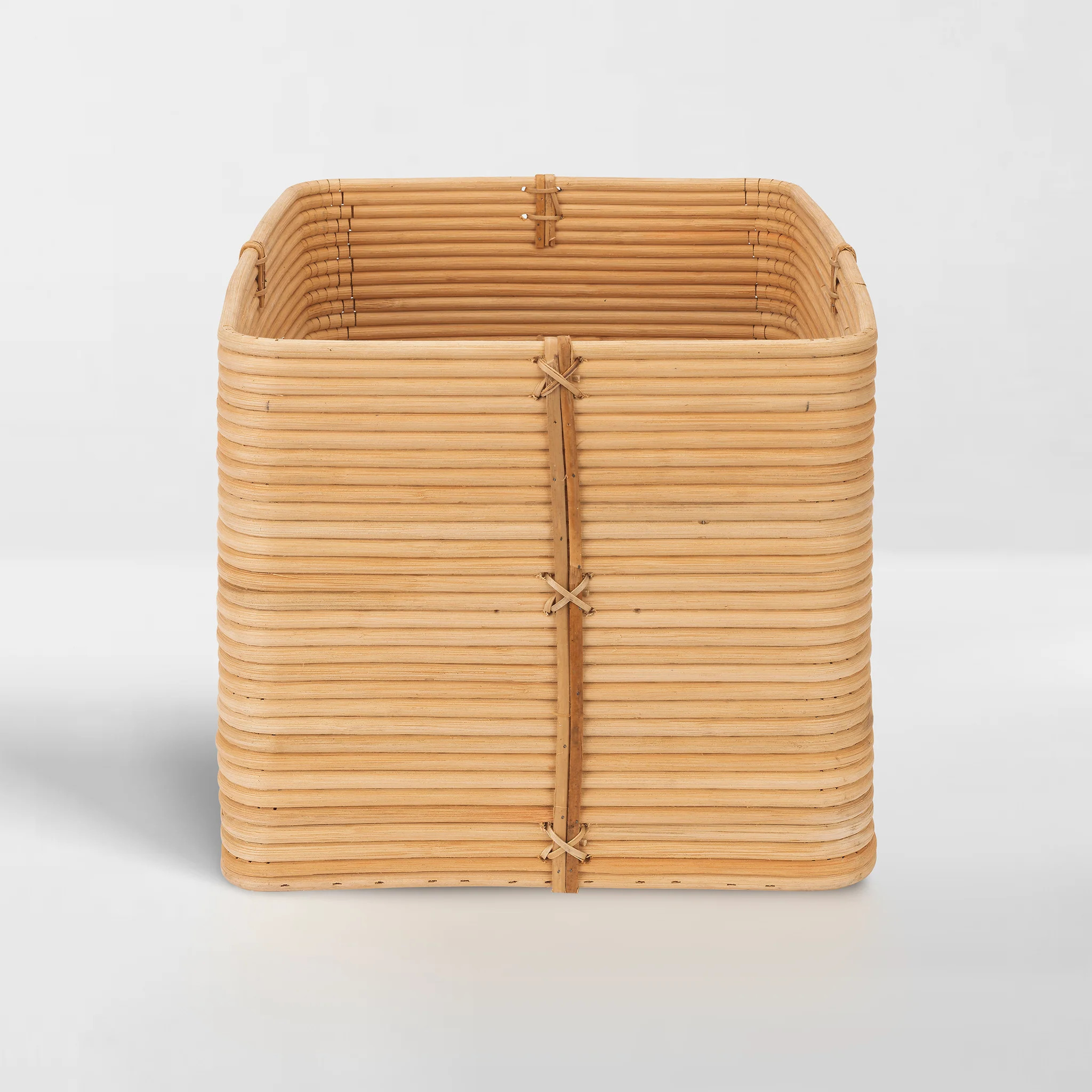 Reeded Rattan Bin | NEAT Method