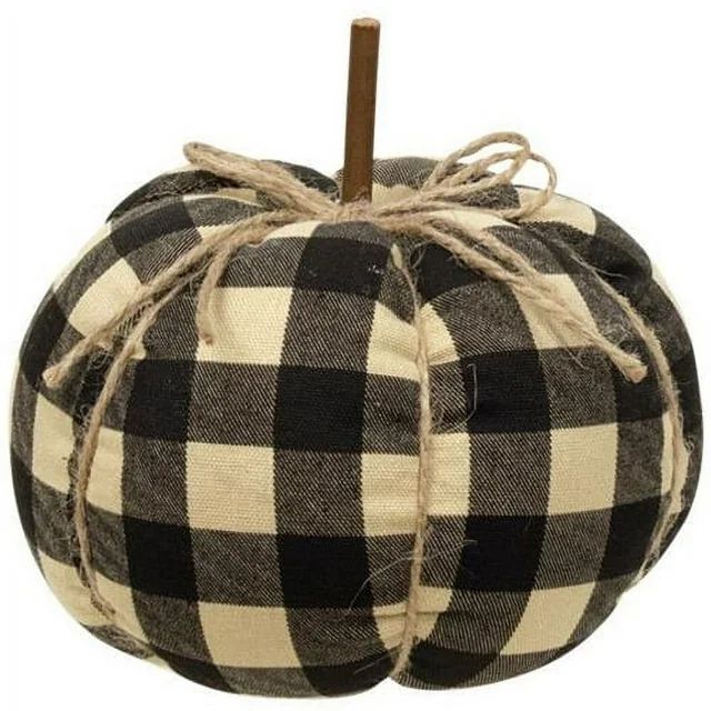 *Medium Black Buffalo Check Pumpkin | Walmart (US)