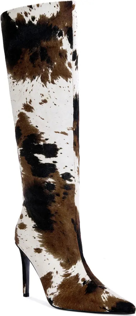 Syreali Genuine Leather Stiletto Boot | Nordstrom