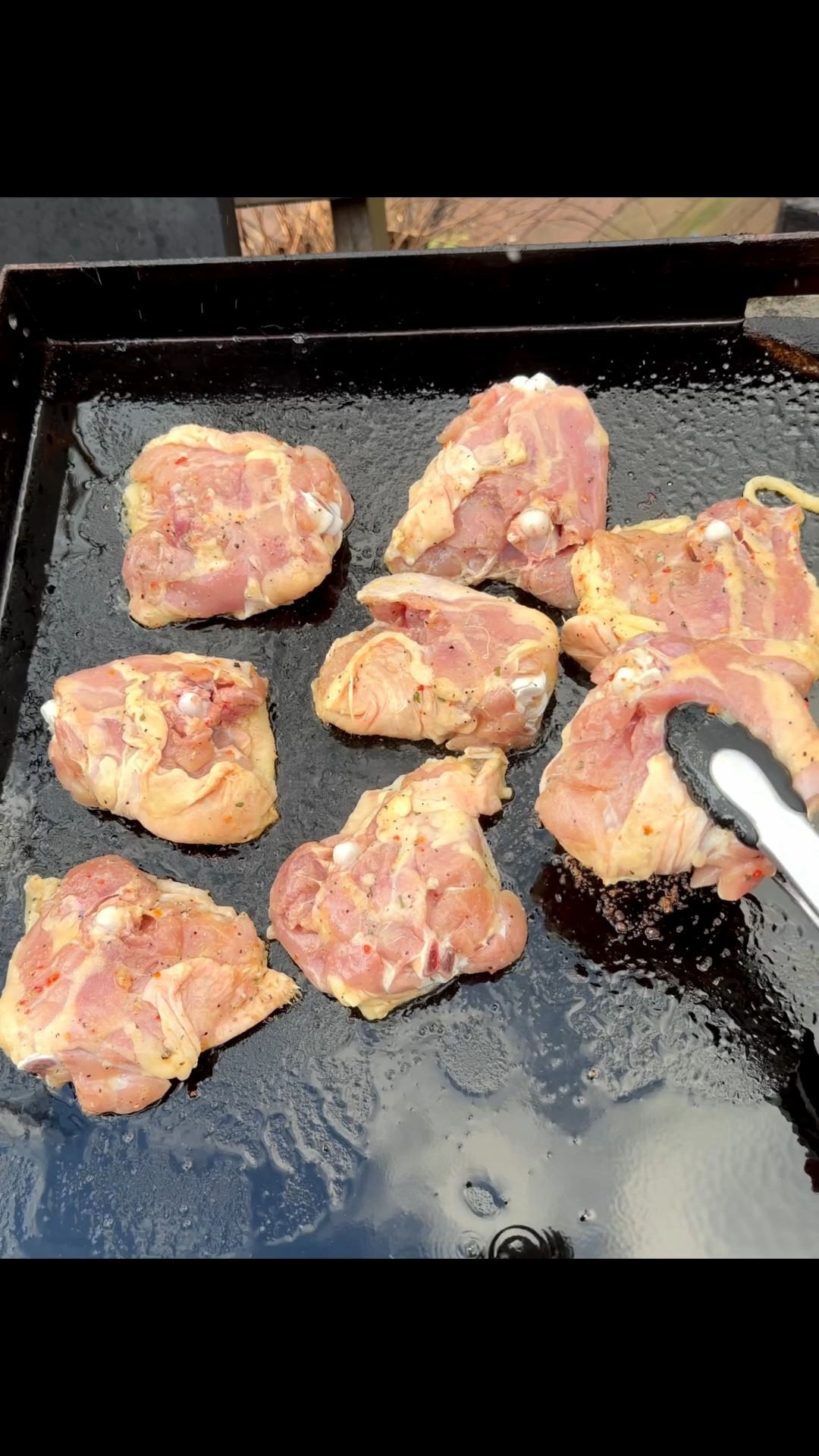 Grilling weather is here!  Here’s one of my favorite things to throw on the Blackstone 👇 

Dinner on the Grill 🍍

Chicken (or shrimp)
Canned pineapple slices + juice
Zesty Italian dressing

Marinade

1️⃣ Put chicken in a ziplock bag
2️⃣ Add Italian dressing + pineapple juice
3️⃣ Marinate several hours

Pineapple

Marinate slices with
½ bottle Italian dressing

Grill chicken + pineapple
on medium-high until done.

Serve with honey mustard if you like 🤍

#LTKSeasonal #LTKfoodie #LTKHome