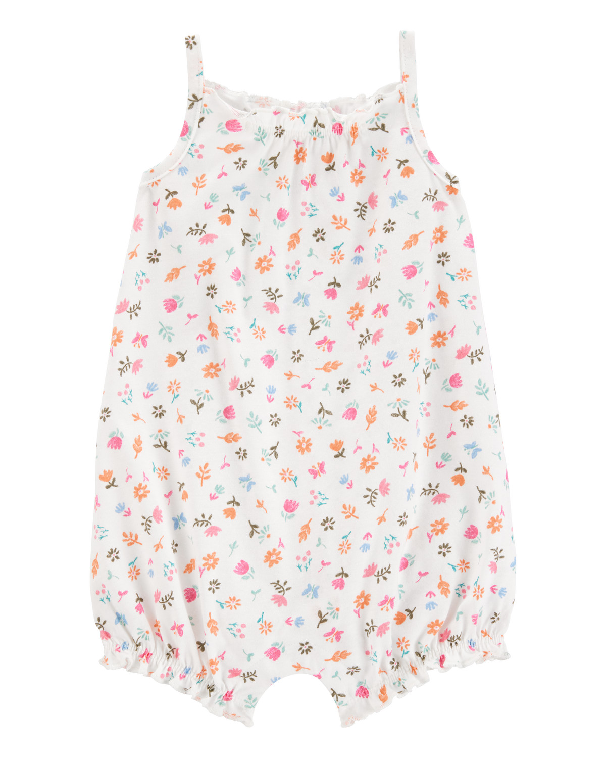 Baby Floral Cotton Romper - Carter's | Carter's | Carter's Inc