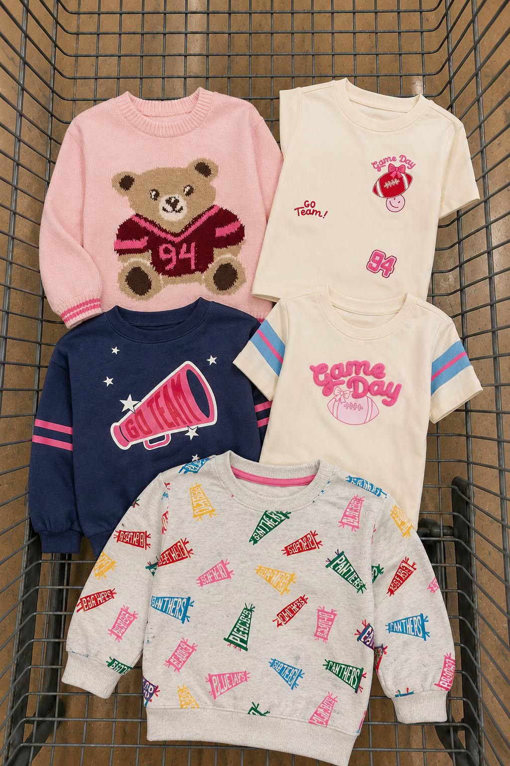 NEW! Game day style, but make it extra cute 🏈🩷 These tops are perfect for cheering on your favorite team all season long!
-
#GameDayStyle #GirlsFootballOutfits #FootballSeason #LittleGirlFashion #GameDayOutfit #KidsFashion #FallStyle #FootballMom 

 #LTKmomlife #LTKBaby #LTKKids