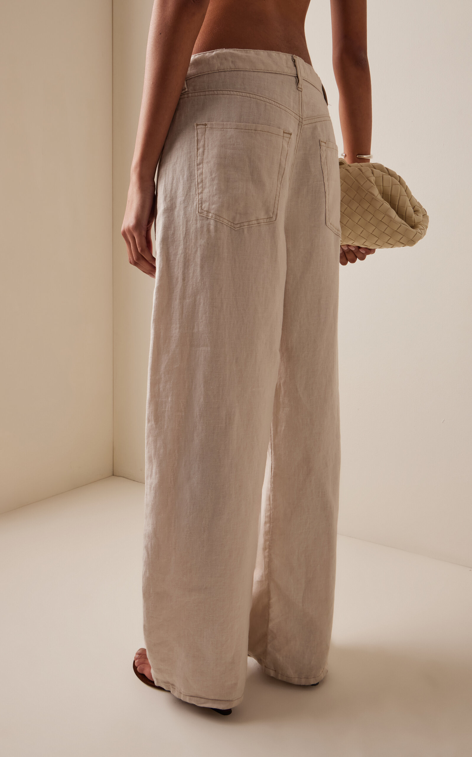 Brynn Drawstring Linen Trousers | Moda Operandi (Global)