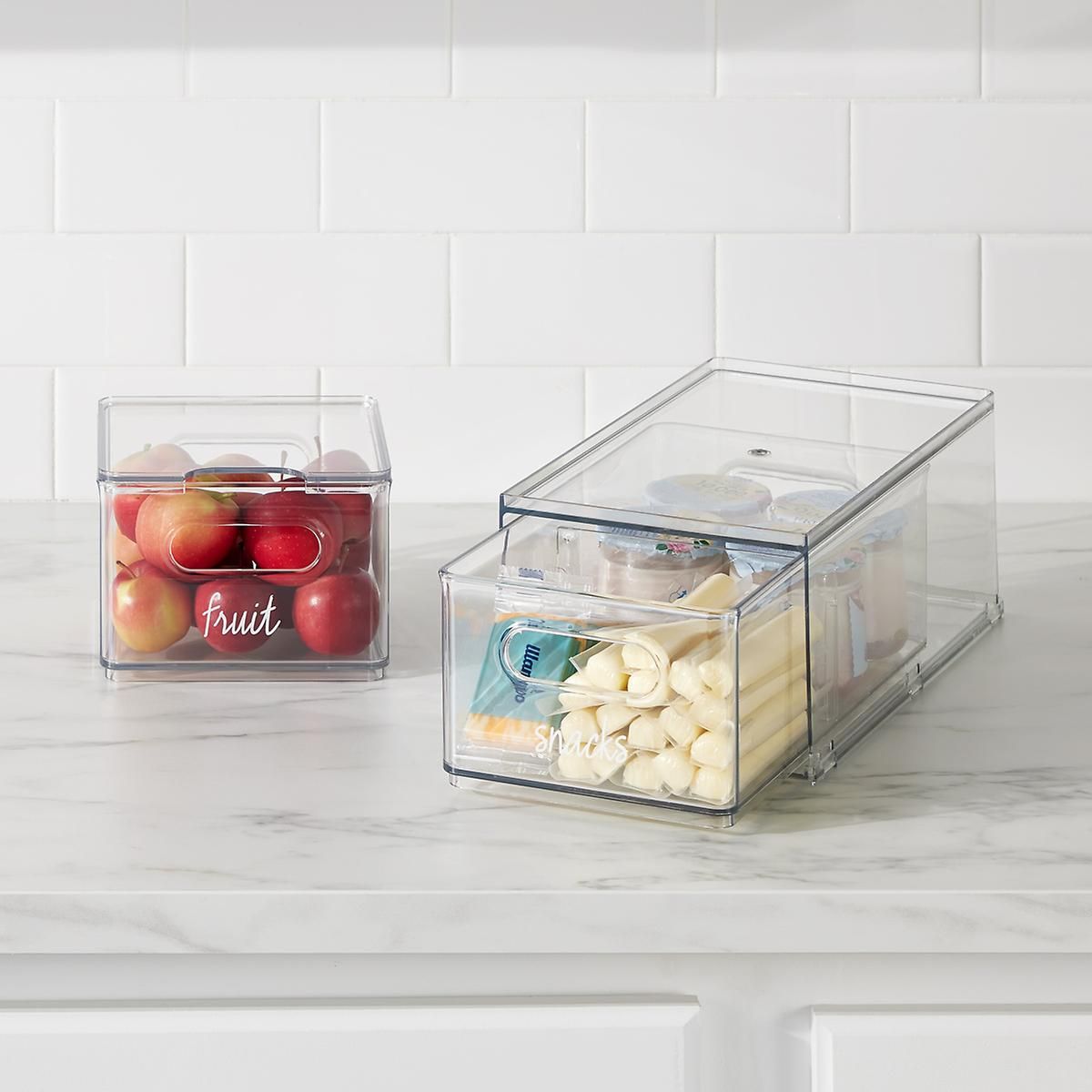 The Home Edit by iDesign Fridge Essentials Kit | The Container Store