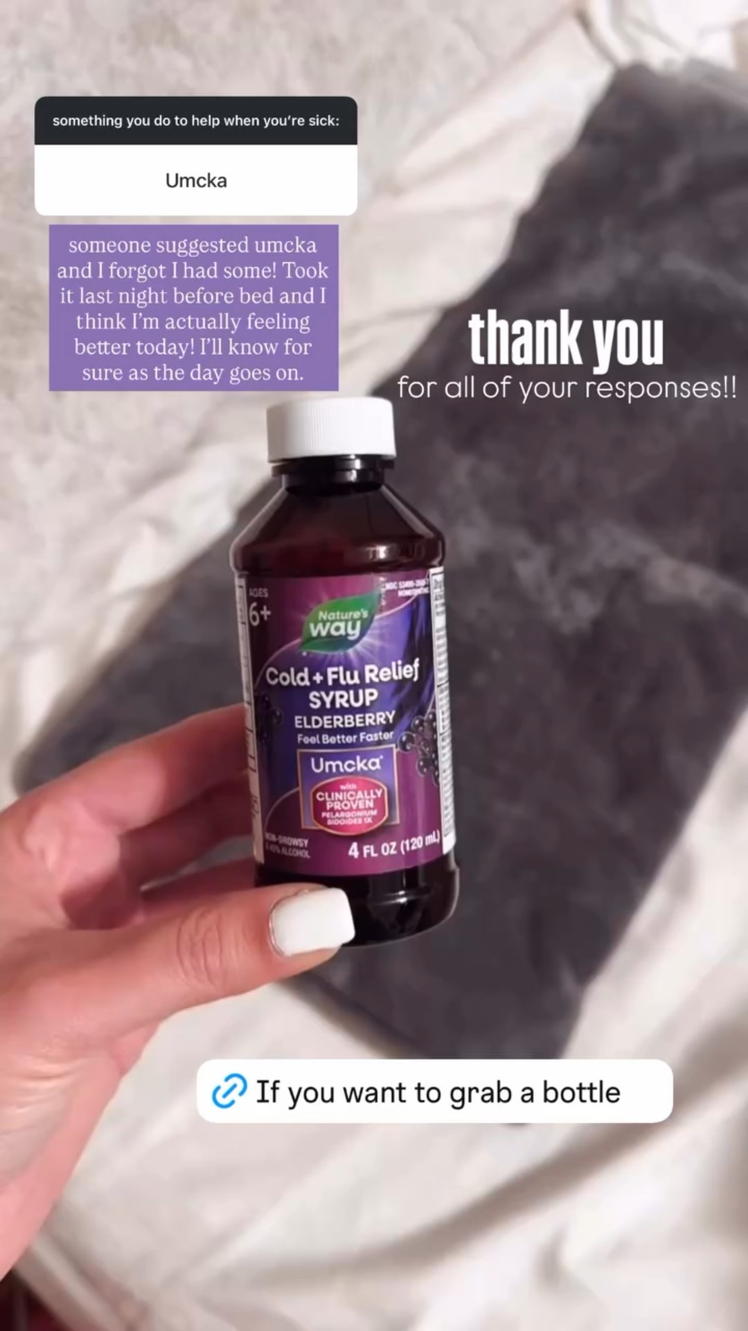 thank you for all of your responses!! someone suggested umcka and I forgot I had some! Took it last night before bed and I think I’m actually feeling better today! I’ll know for sure as the day goes on.