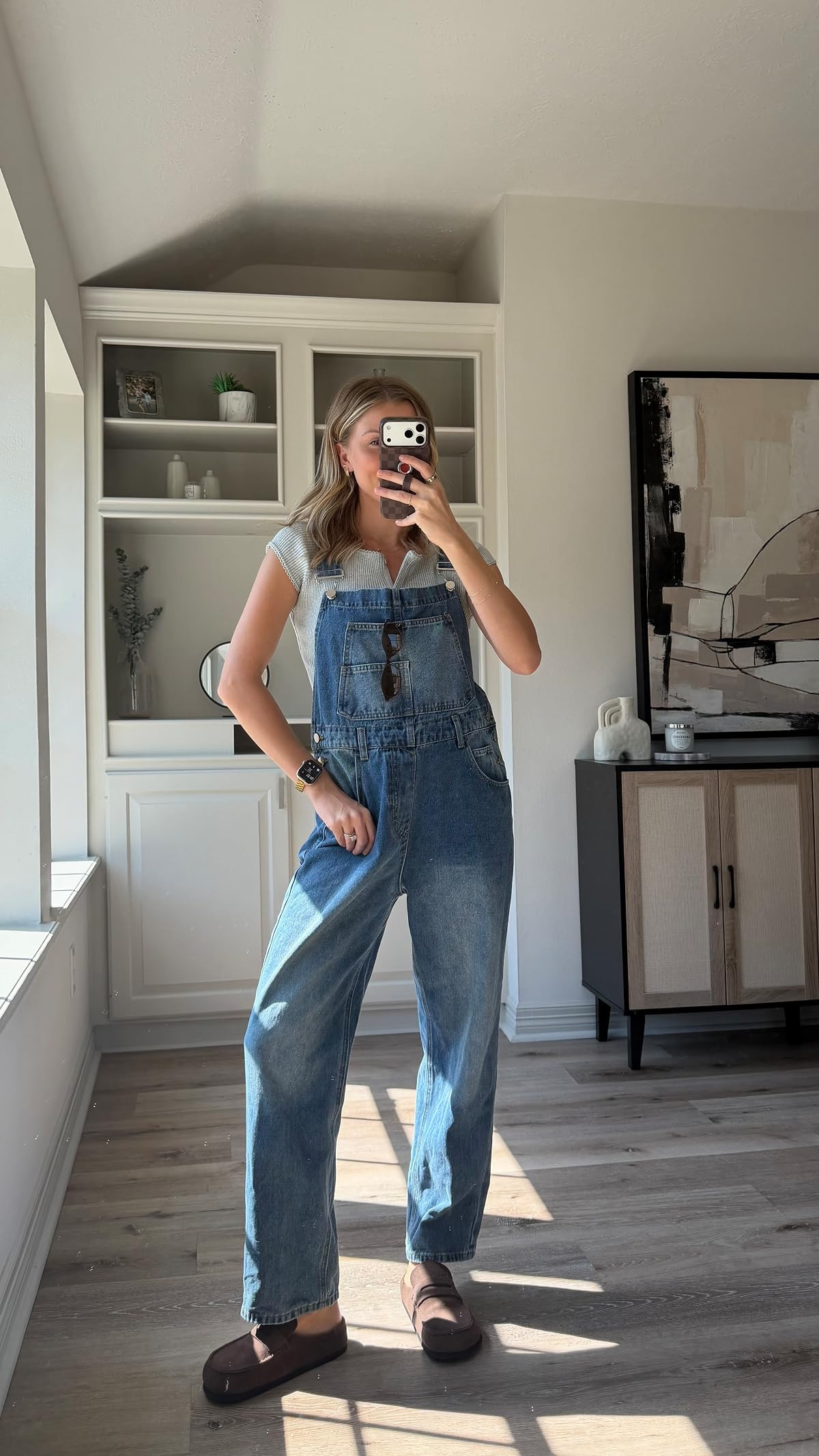 Fall outfit inspo! Wearing M in overalls + S in button top
 

 #LTKootd #LTKmomlife
