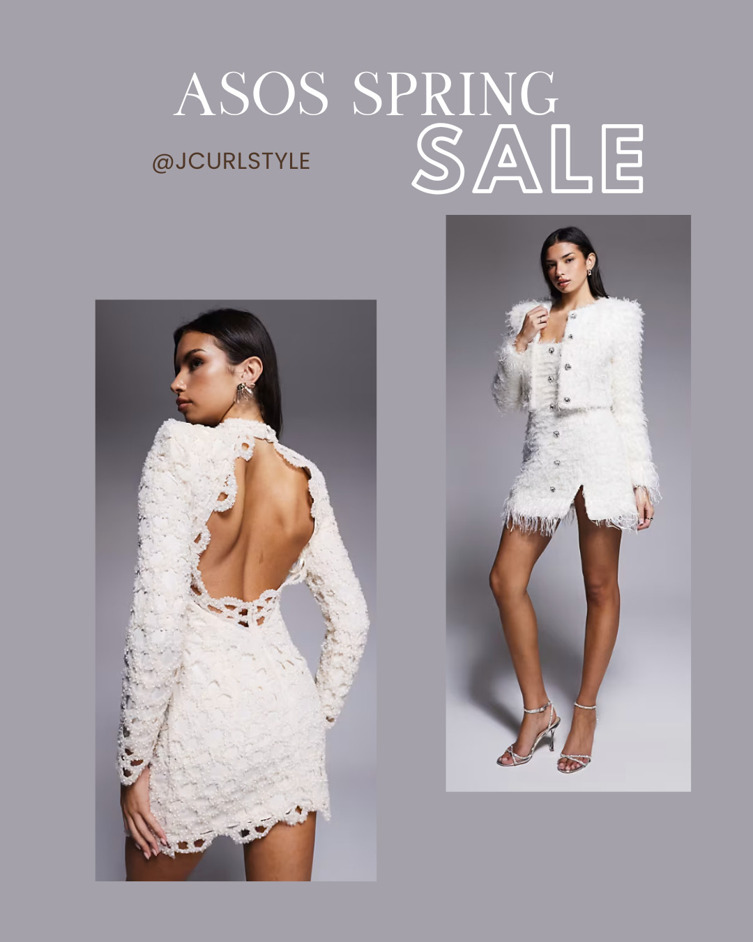  
Asos SALE! 
 Spring dress, white dress, mini dress 


#LTKootd #LTKSaleAlert