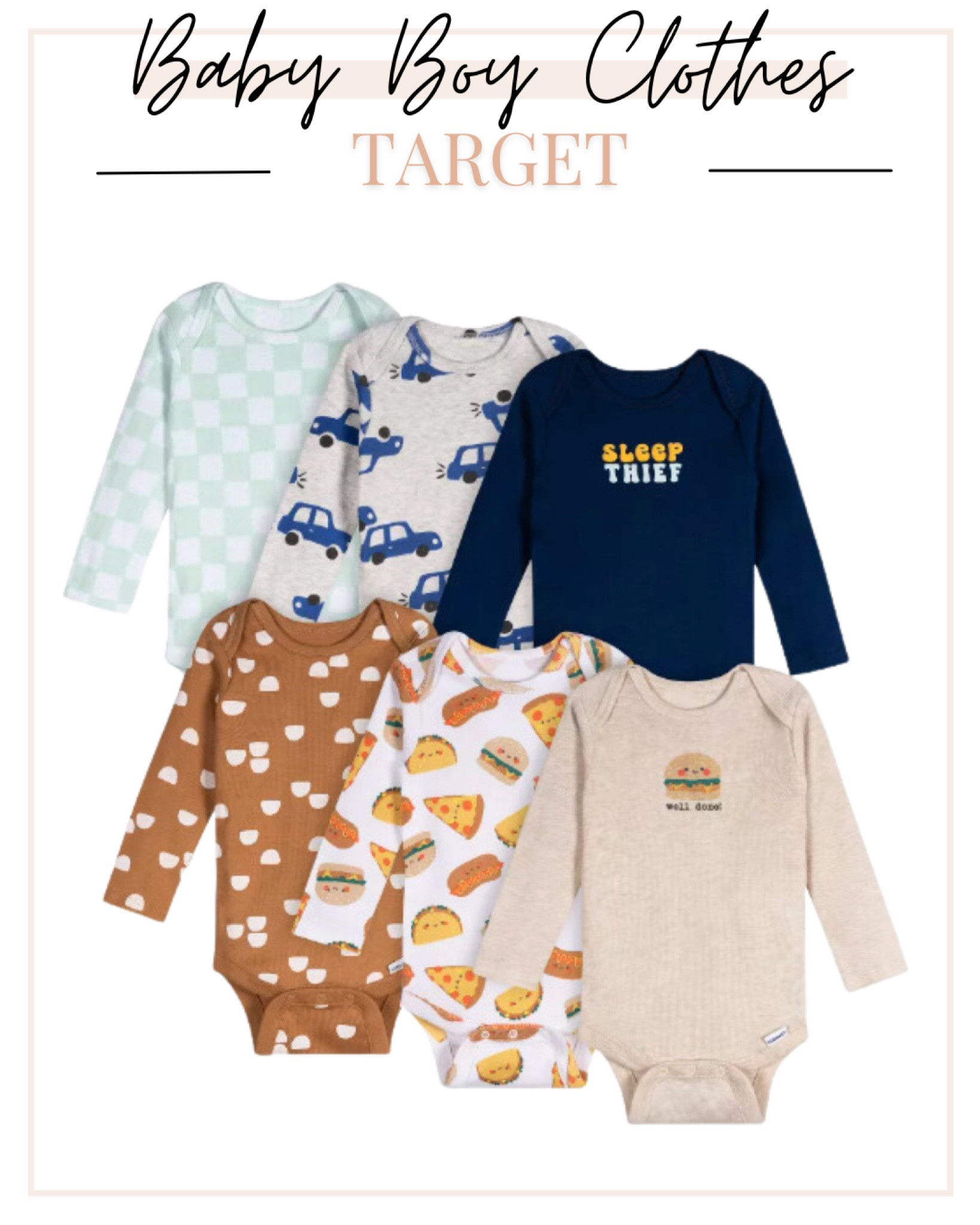 Check out these baby boy clothes from Target

Baby clothes, baby boy clothes, baby onesie, baby sleepers, baby shower gift

#babyboyclothes
#babyshower 

#LTKbaby #LTKkids #LTKfamily