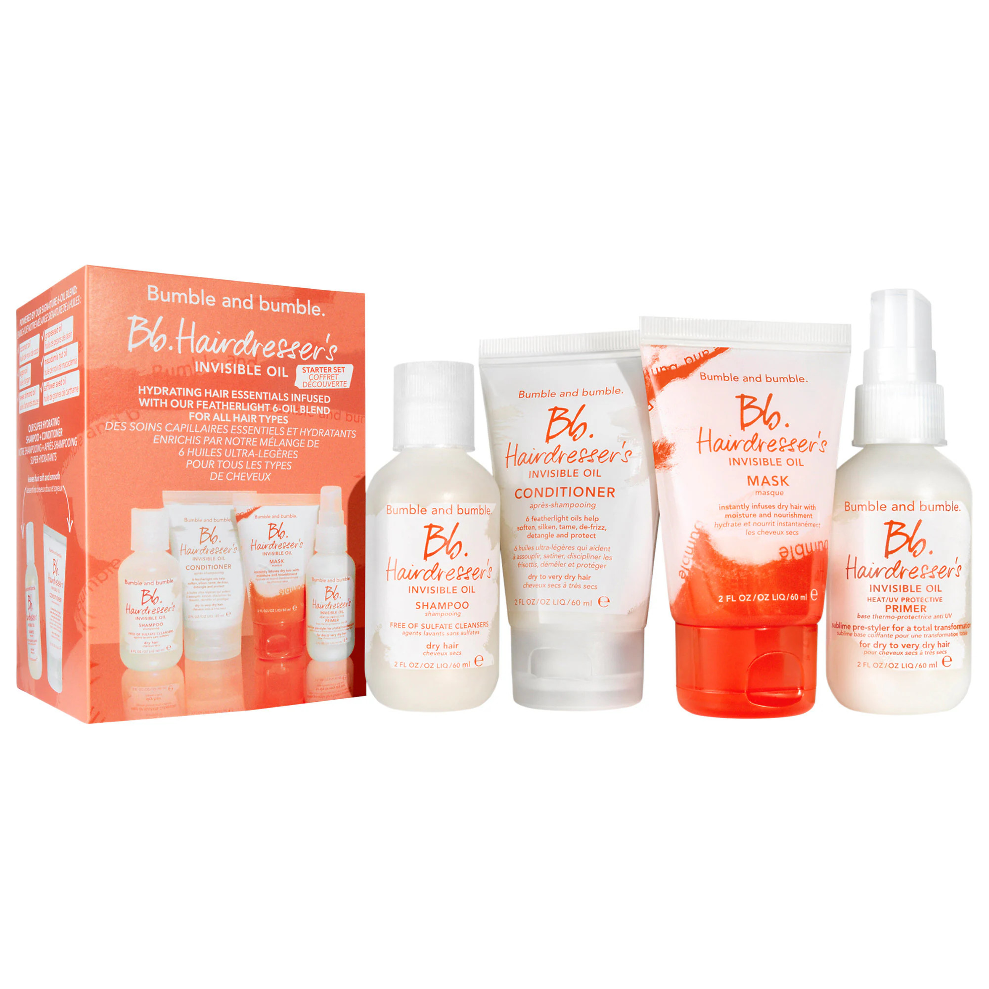 Bumble and bumble Hairdresser's Invisible Oil Starter Set | Sephora (US)