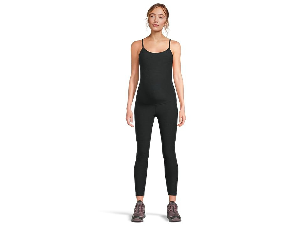 Beyond Yoga Spacedye Uplevel Maternity Jumpsuit Women's Jumpsuit & Rompers One Piece Darkest Night : LG (US Women's 10-12) | Zappos