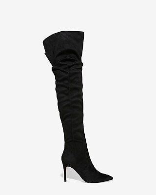Thigh High Slouch Boots | Express