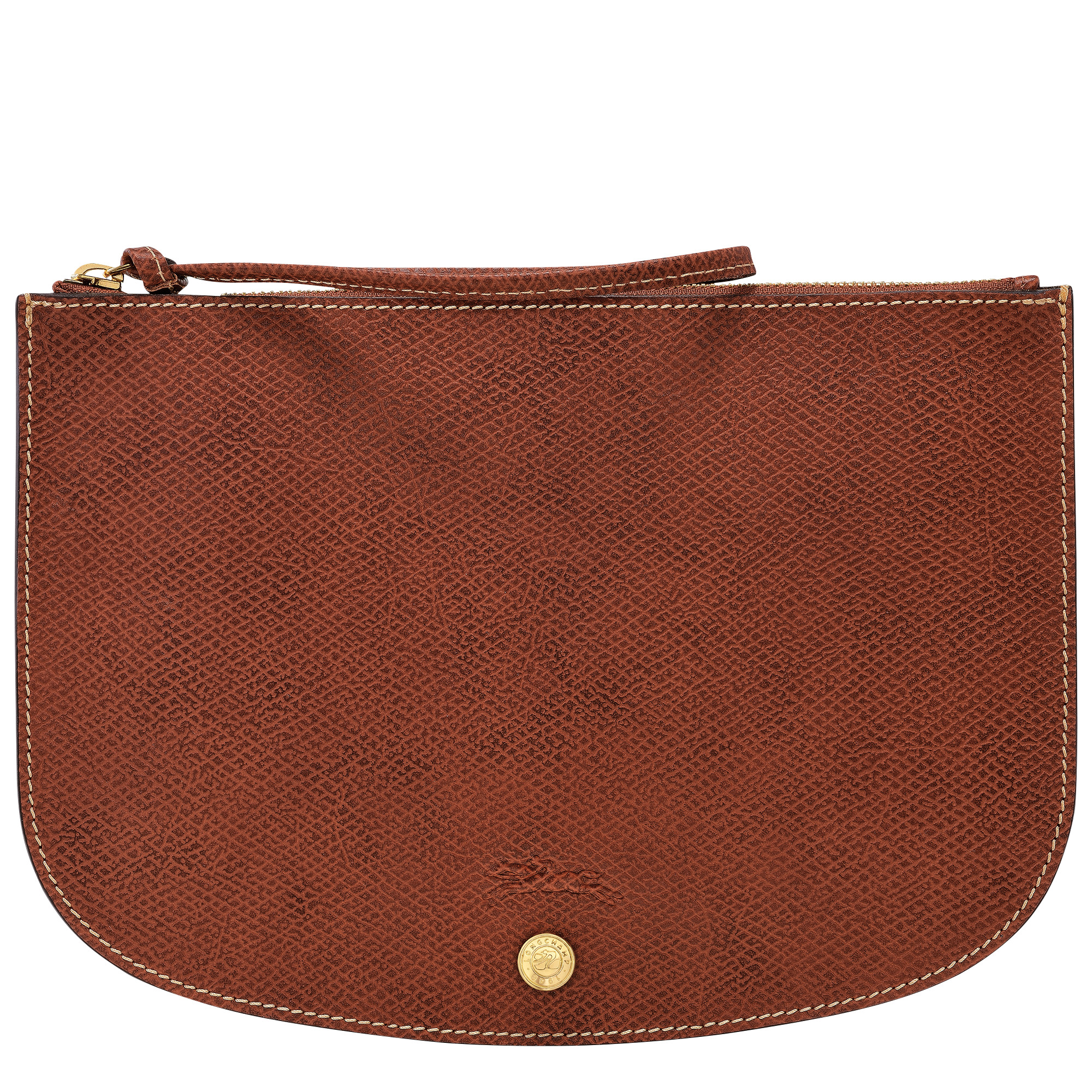 Épure Pouch Brown - Leather | Longchamp US | Longchamp