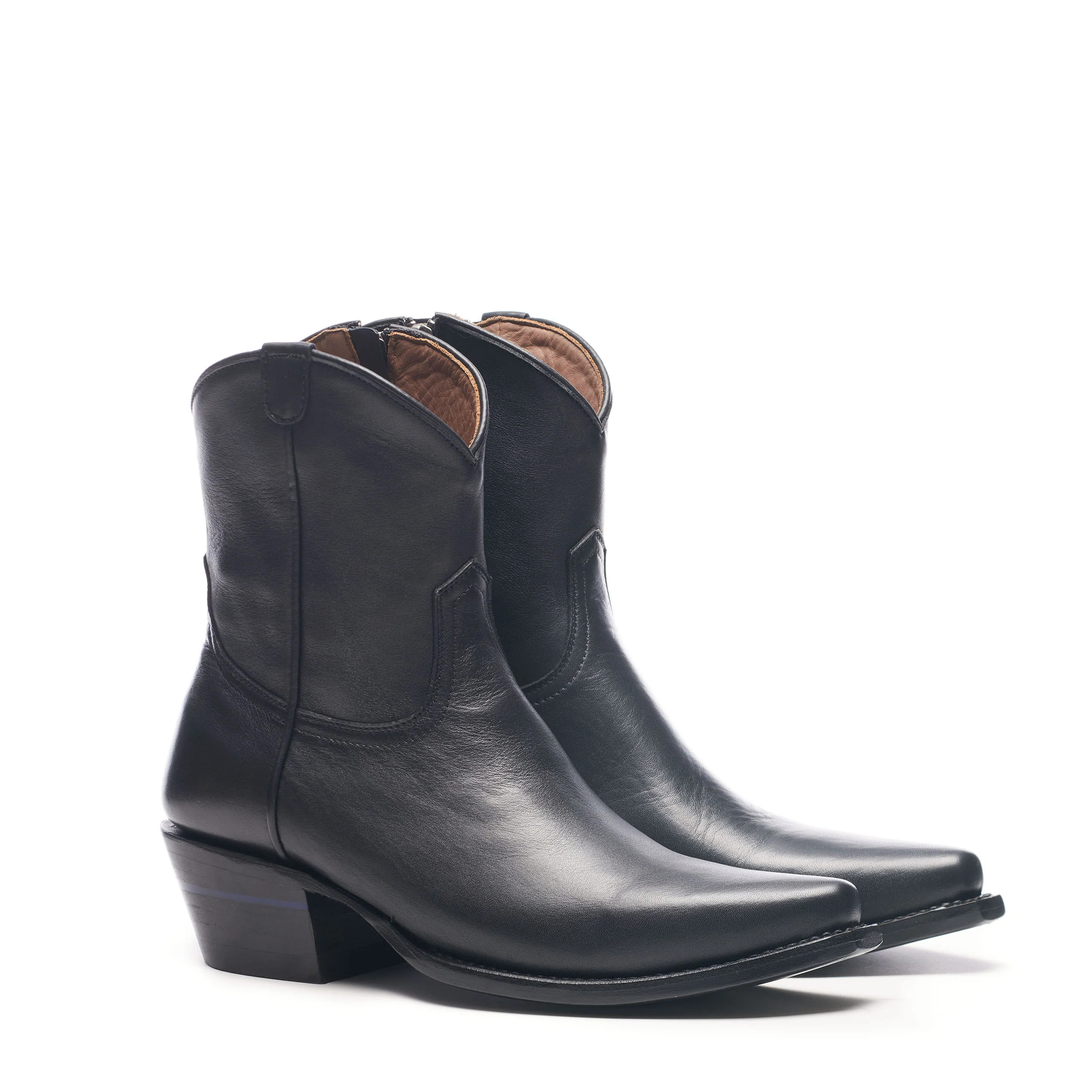 The Trinity Women's Ankle Zip-Up Cowboy Boot | Alvies 