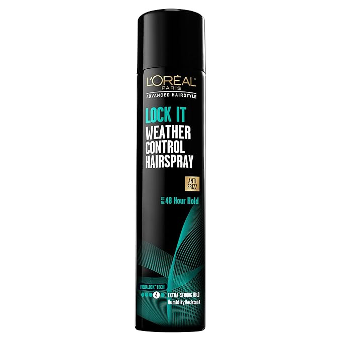 L'Oréal Paris Advanced Hairstyle LOCK IT Weather Control Hairspray, 8.25 oz. (Packaging May Vary... | Amazon (US)