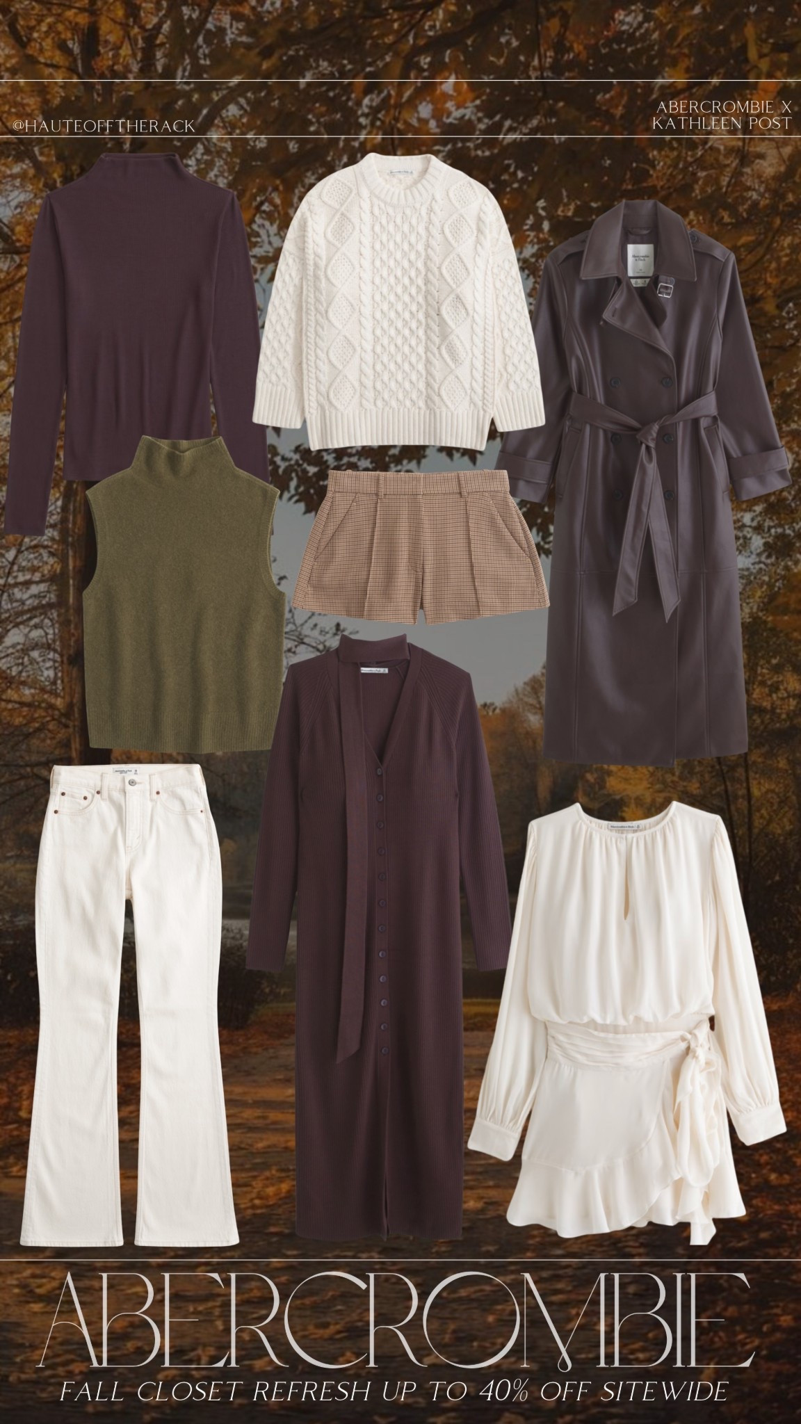 Some of my faves from the Abercrombie x Kathleen post collection!
Right now take up to 40% off!

#trenchcoat #denim #whitejeans #cardigan #whitesweater #falloutfits #fallfashion falldress #abercrombie

#LTKSaleAlert #LTKSeasonal #LTKStyleTip