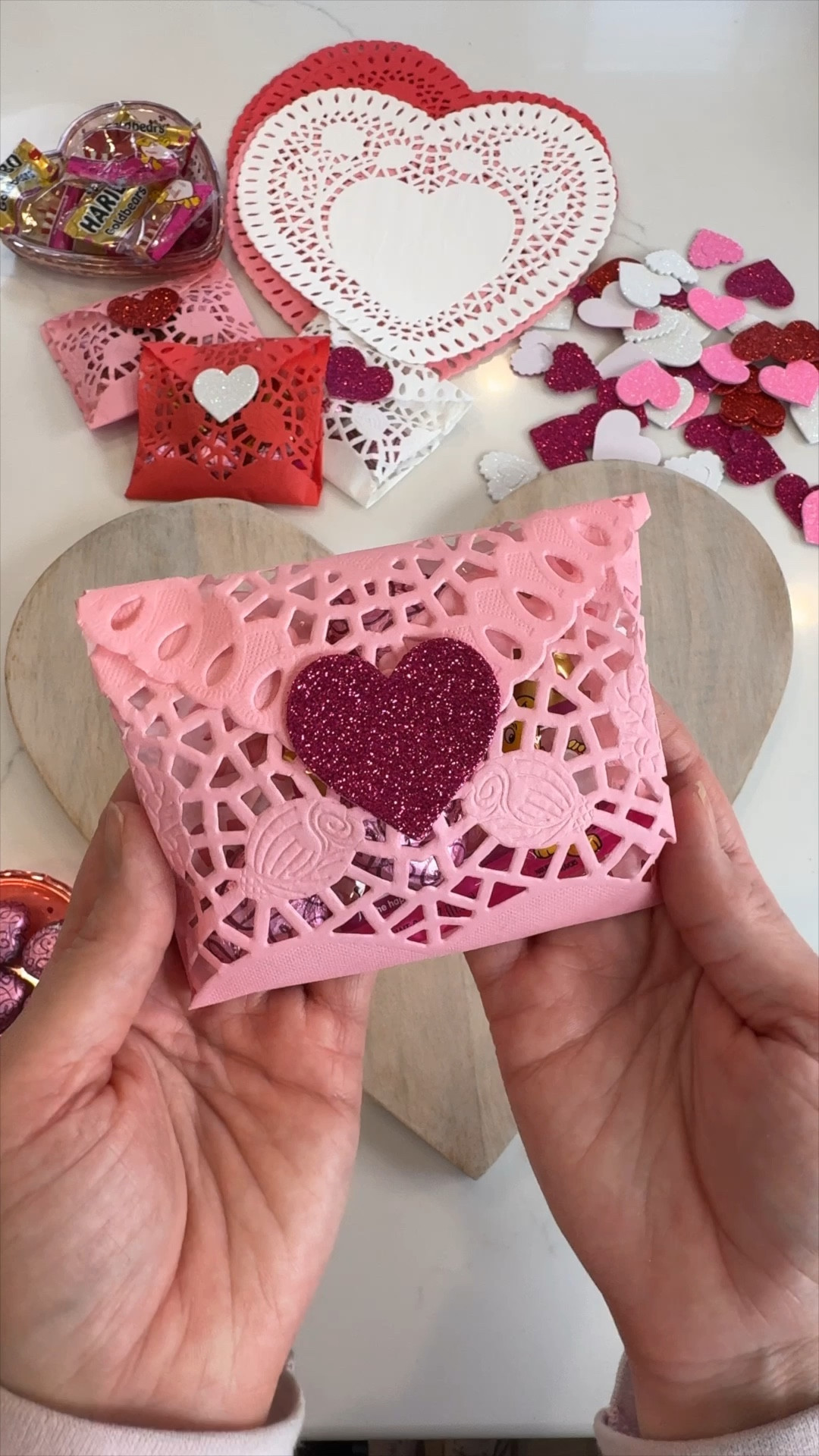 Cute + easy Valentines! 💌 Package up Valentine’s Day treats with these simple DIY envelopes. I’m linking all the supplies below along with my B-Day sweatshirt. ❤️ #valentinesdaytreats #valentines #diyvalentines

Valentines Day party, kids Valentines, DIY Valentine’s Day ideas, easy Valentines Day crafts 

#LTKparties #LTKfamily #LTKSeasonal
