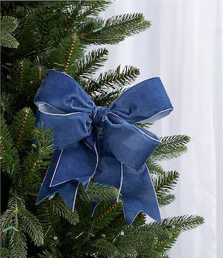 Merry and Bright Collection Ribbon Bow Clip | Dillard's