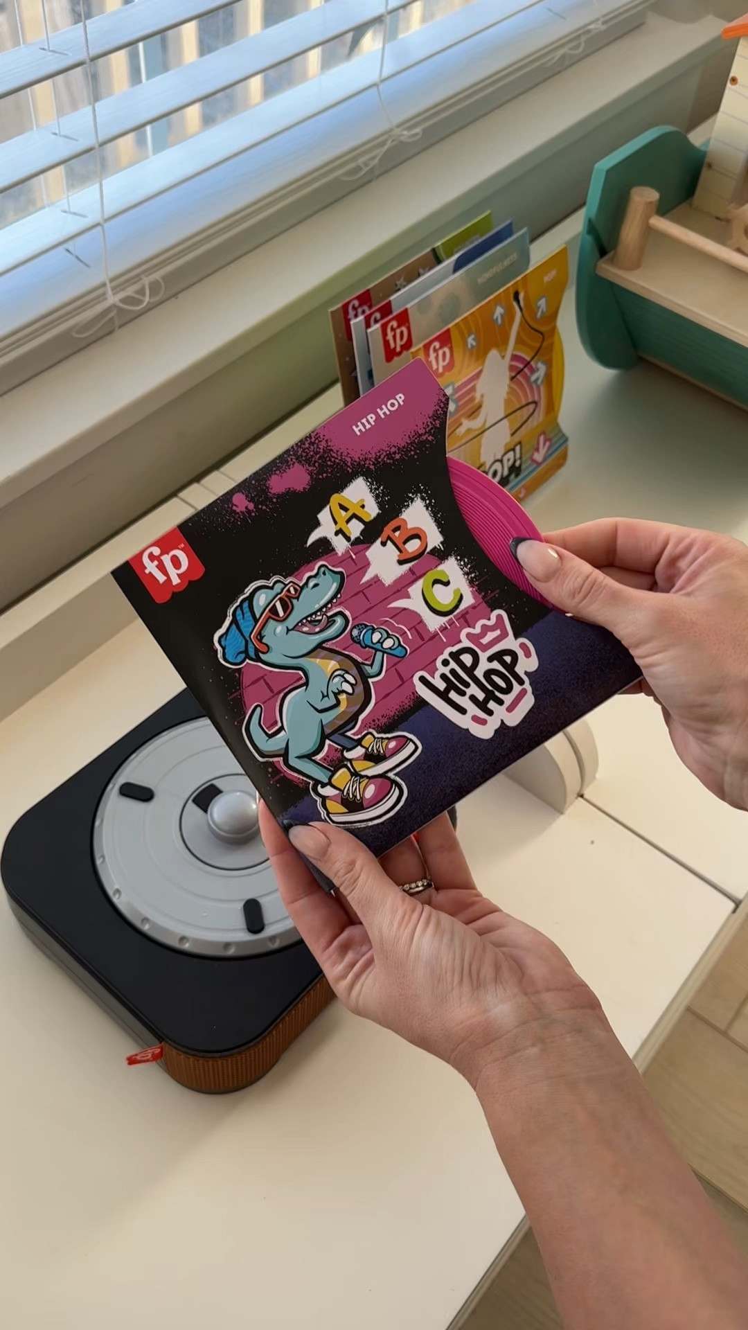 How cute is this Fisher-Price turntable?! It comes with five different discs that all play different songs on both sides! The turntable arm actually works and makes noises too!


| Walmart find, Walmart must have, rainbow toys, rainbow playroom, playroom toys, playroom ideas, playroom makeover |

#playroom #playroomdecor #playroominspo #playroomdesign #playrooms #playroomorganization #playroomideas #playroomstyling #playroommakeover #playroomfurniture #playroomfun #rainbowtoy #rainbowtoys #rainbowplayroom 
#walmart #walmarfind #fisherprice 

#LTKFamily #LTKBaby #LTKKids