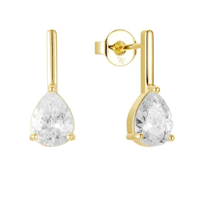 PEAR STUDS Silver | WAAWEES