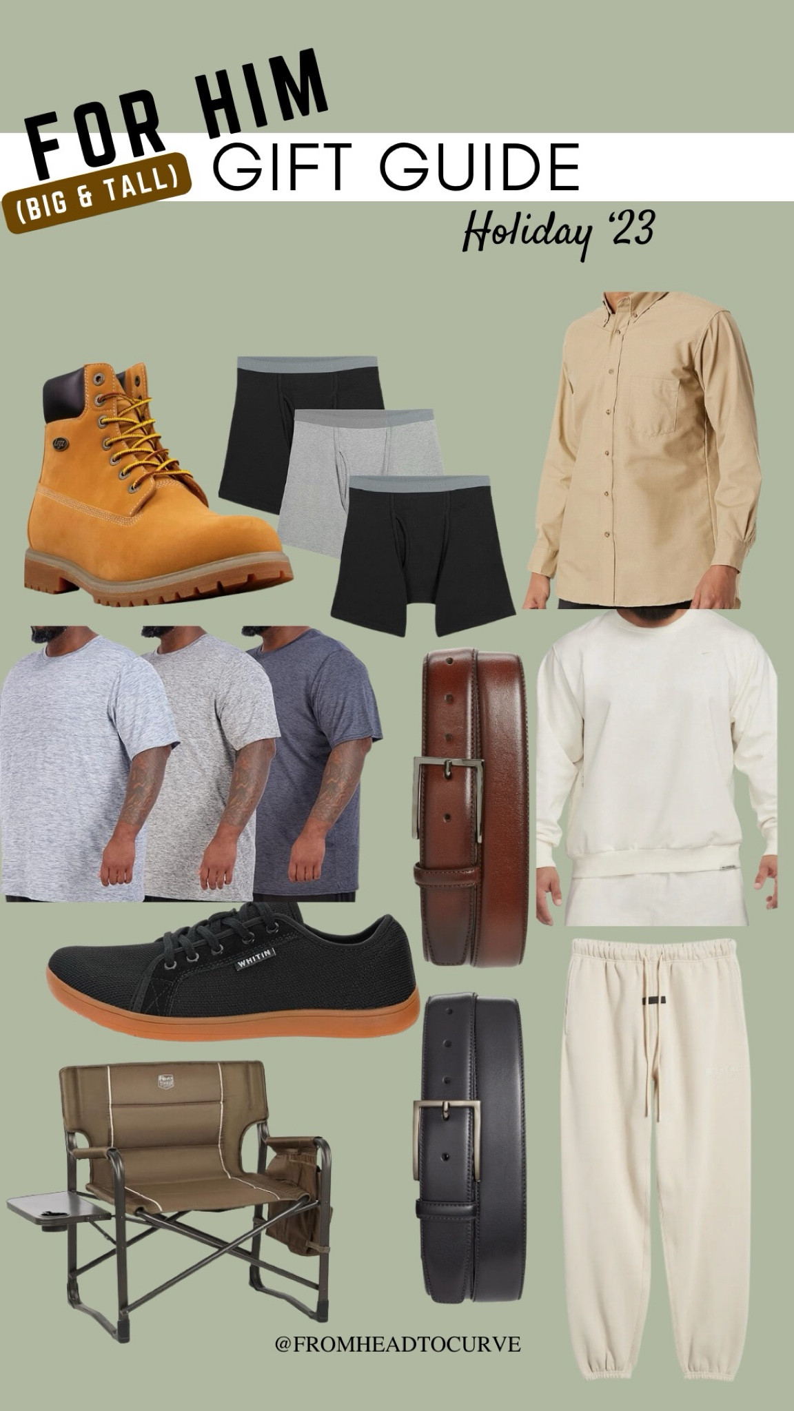 Gift for him. 

Big and tall. Essentials. Closet staples. 

#LTKGiftGuide #LTKHoliday