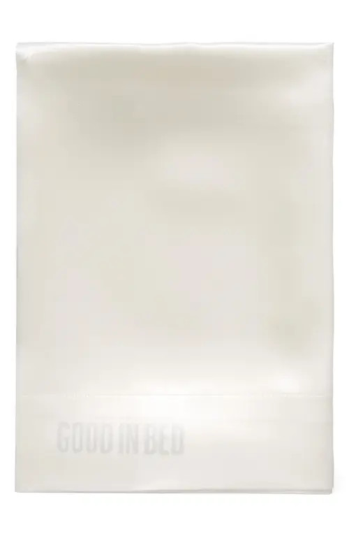 Lunya Washable Silk Pillowcase in Tranquil White at Nordstrom, Size Queen | Nordstrom